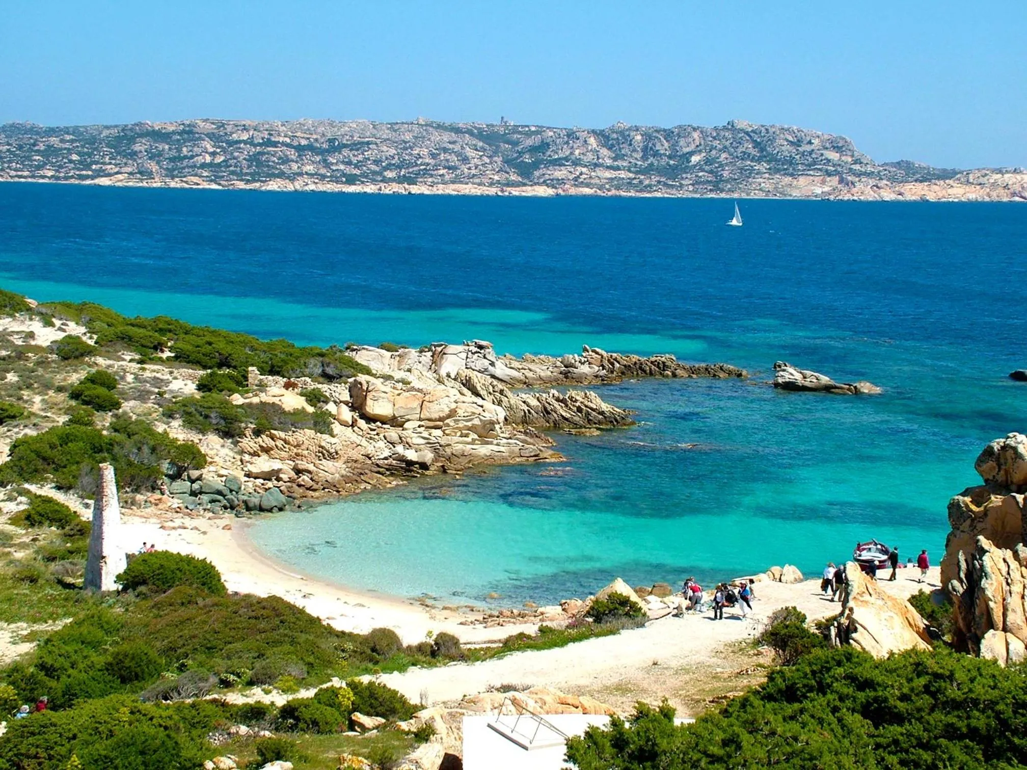Natural landscape in Hotel Cala Lunga
