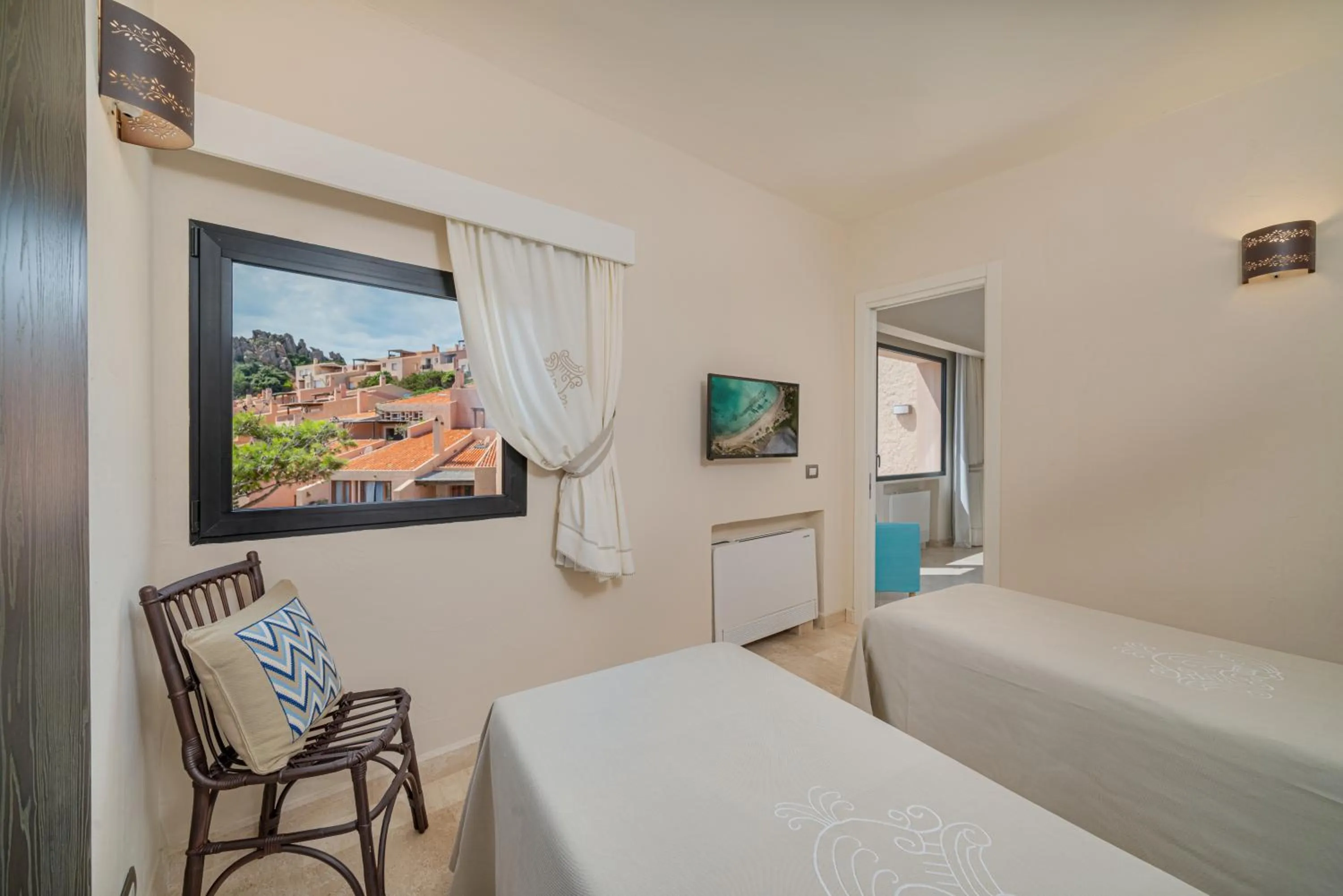 Bed in Hotel Cala Lunga