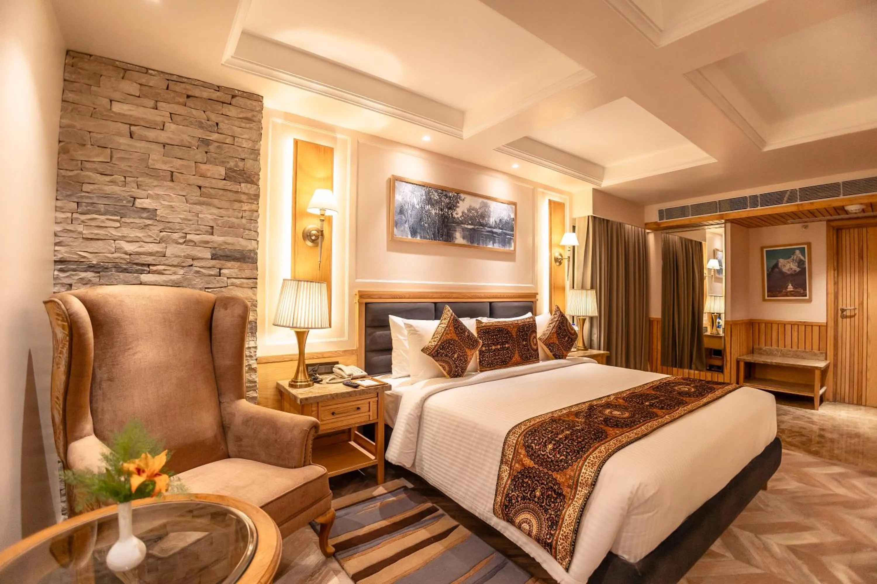 Bed in Presidium Sarovar Premiere Dalhousie