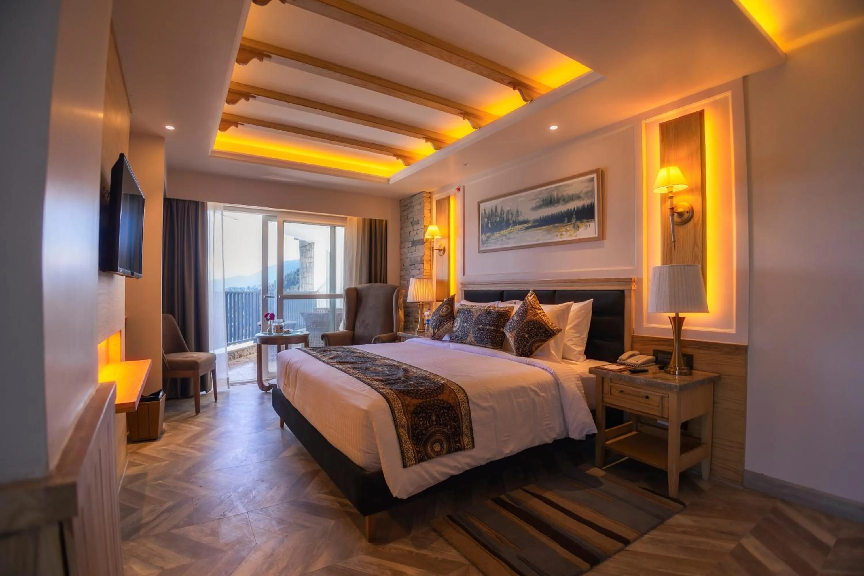 Bedroom, Bed in Presidium Sarovar Premiere Dalhousie