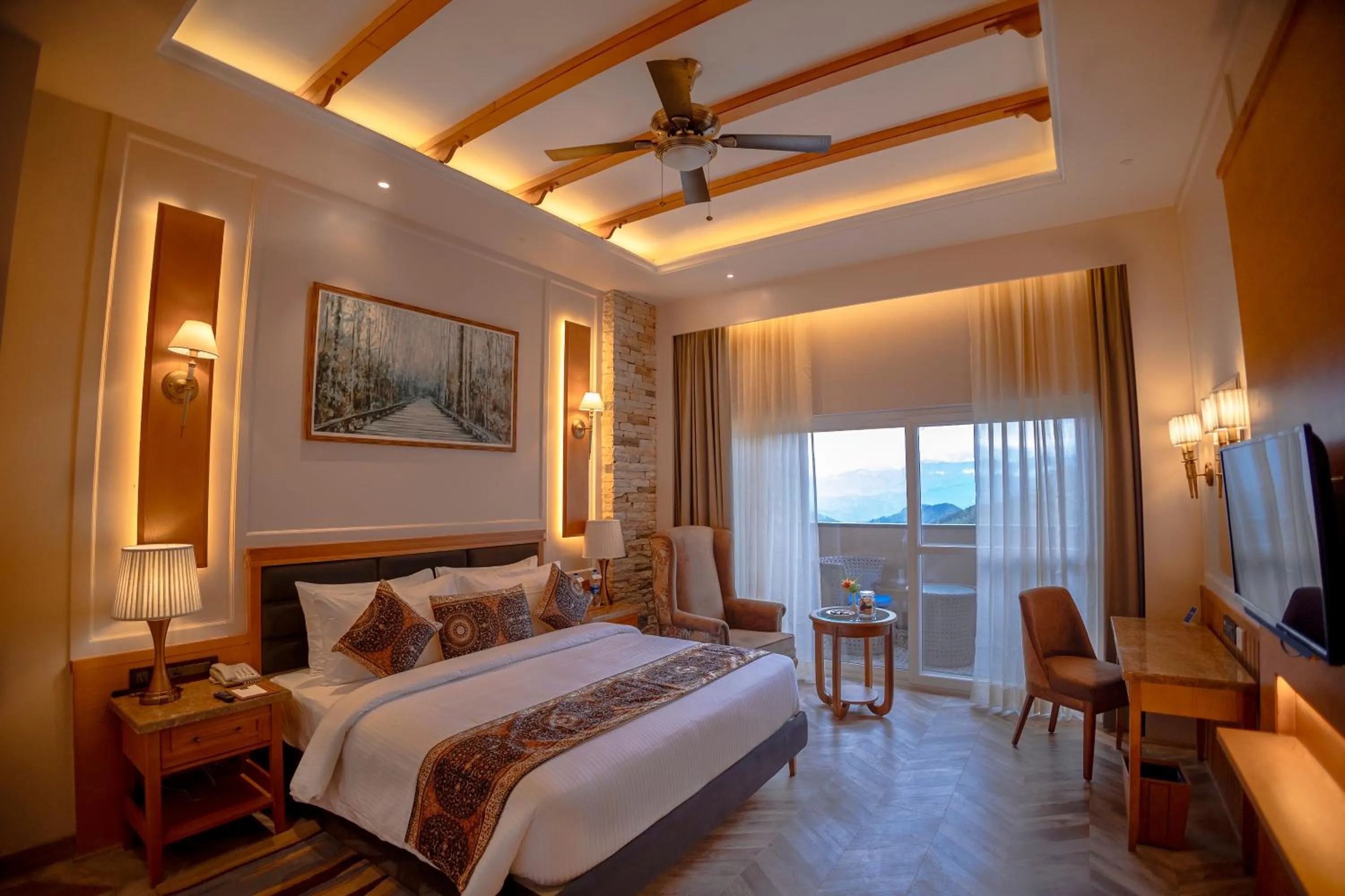 Bedroom, Bed in Presidium Sarovar Premiere Dalhousie