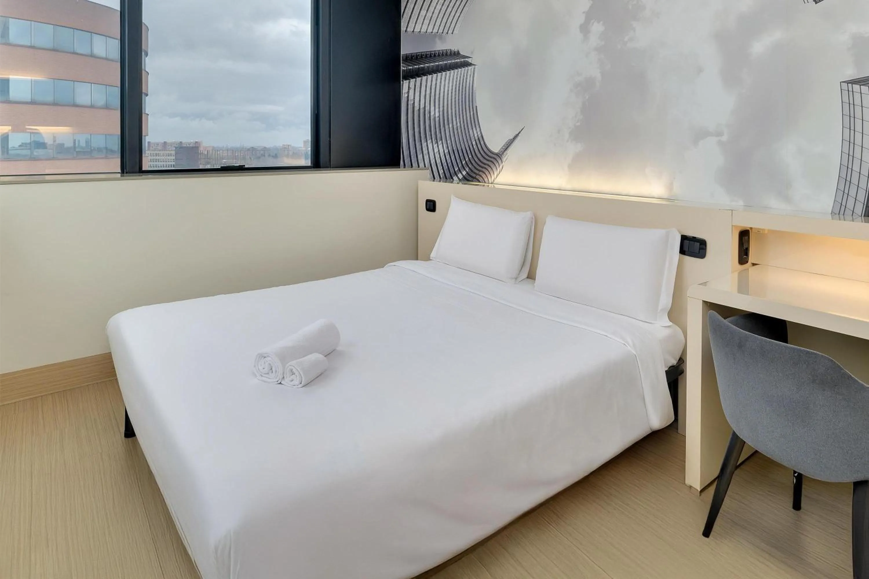 Photo of the whole room, Bed in B&B Hotel Milano Sesto Marelli