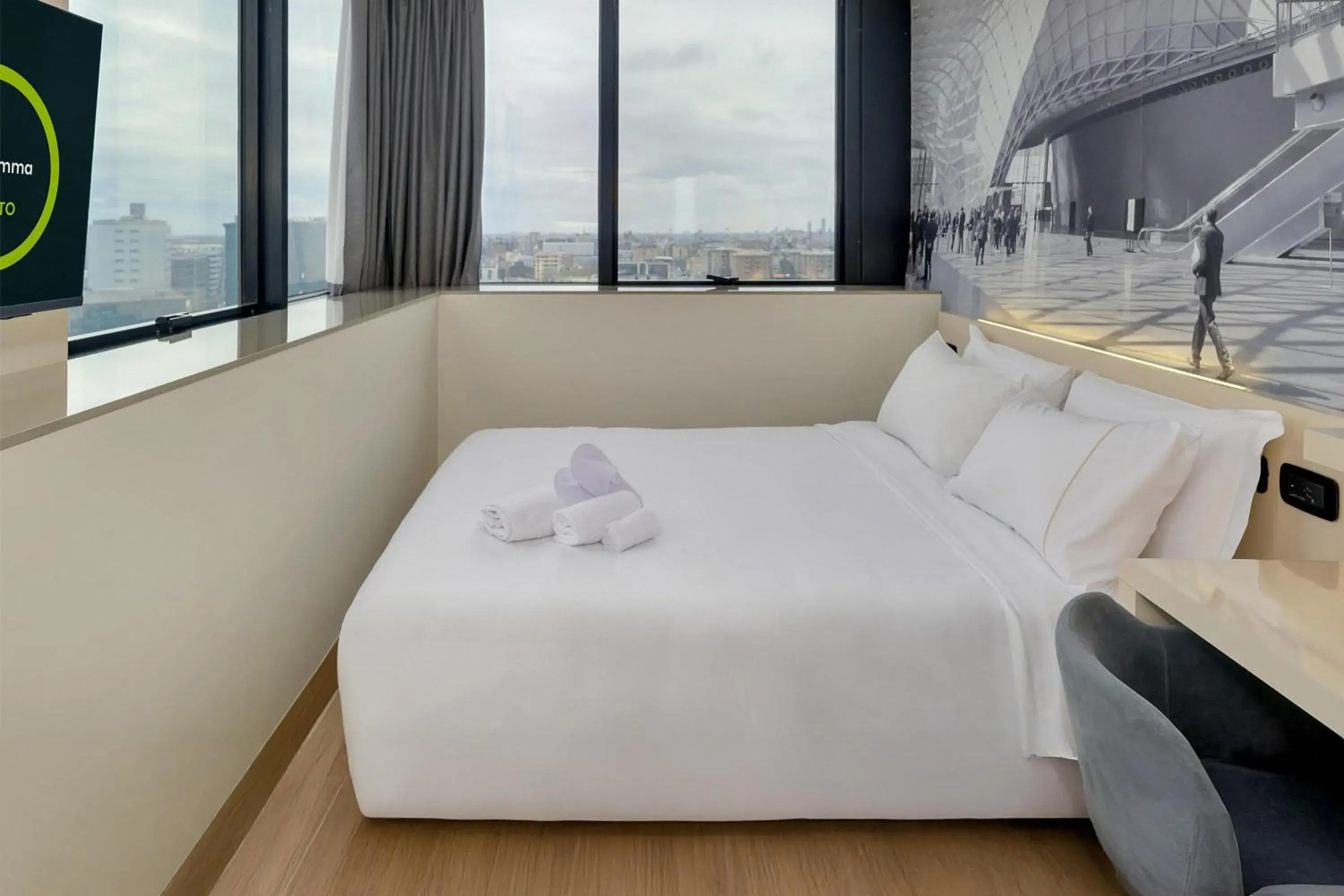 Double Room with View in B&B Hotel Milano Sesto Marelli Double Room with View in B&B Hotel Milano Sesto Marelli