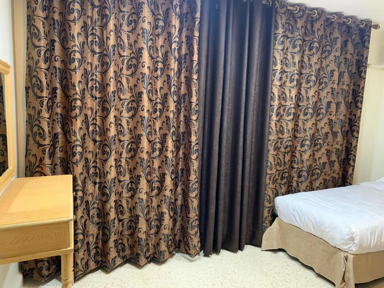 Bed in Madaba Mesha Stele Bedoiun Apartments