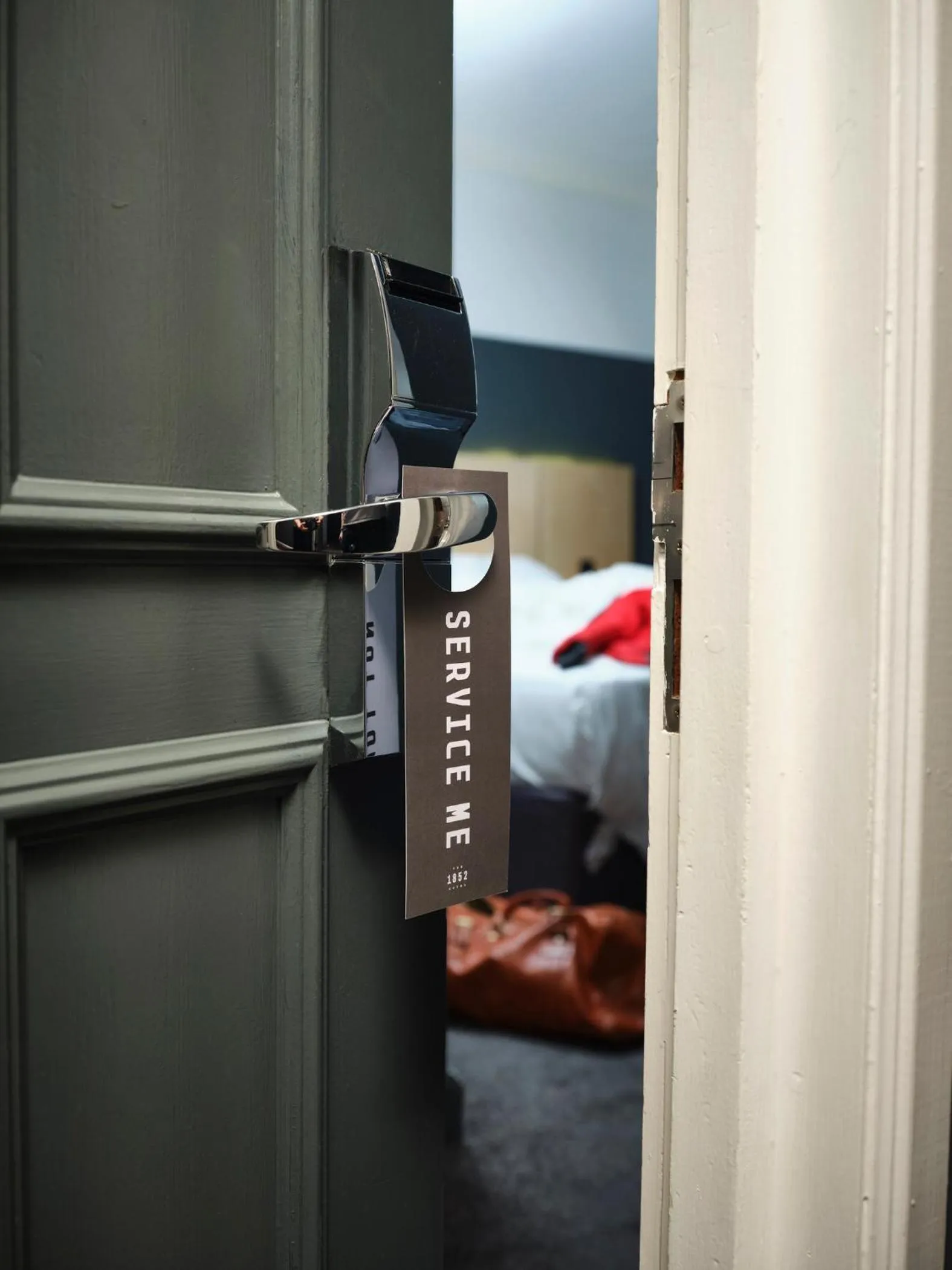 Logo/Certificate/Sign, Bed in The 1852 Hotel - Self Check-in