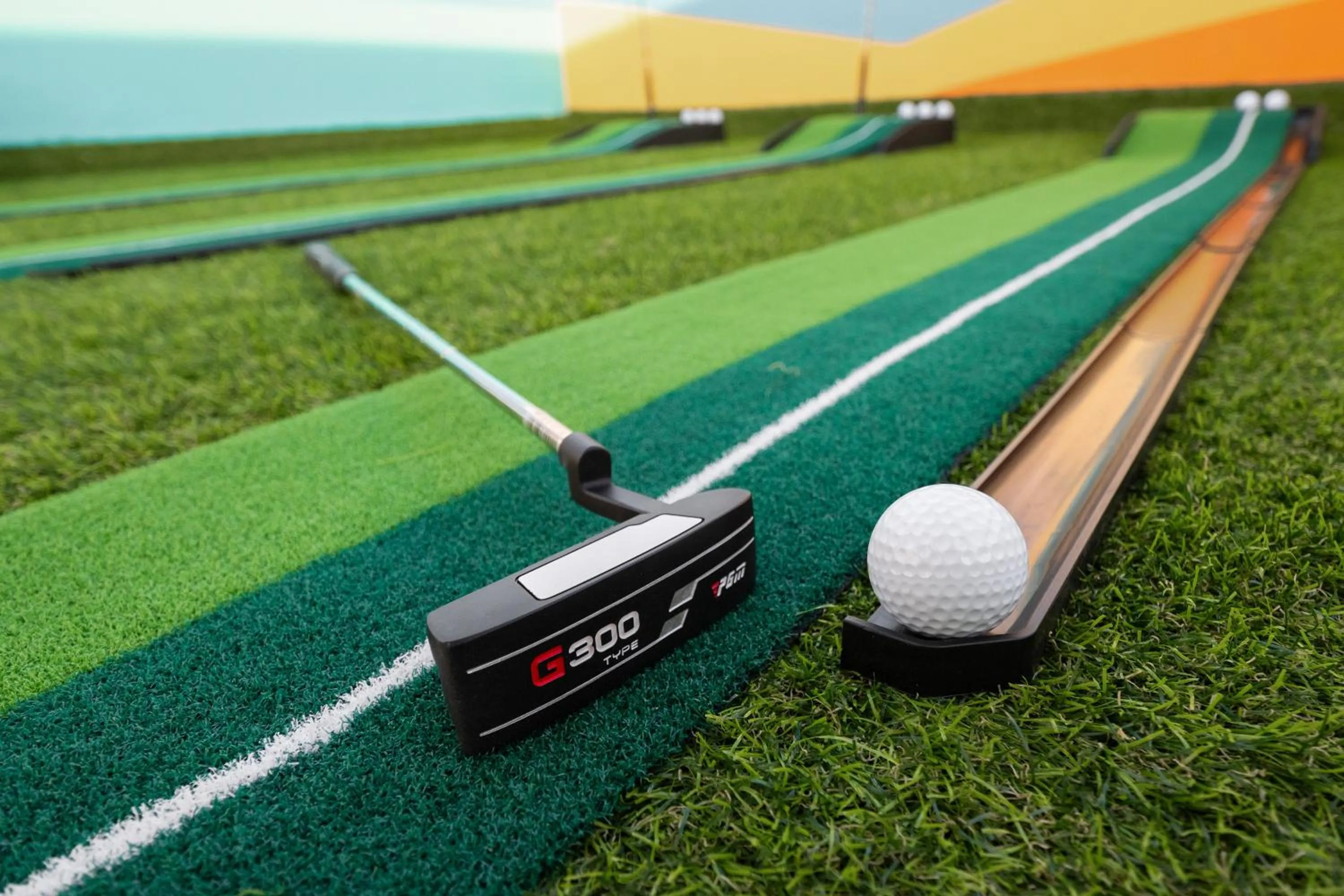 Minigolf in Izzzi Life Mint