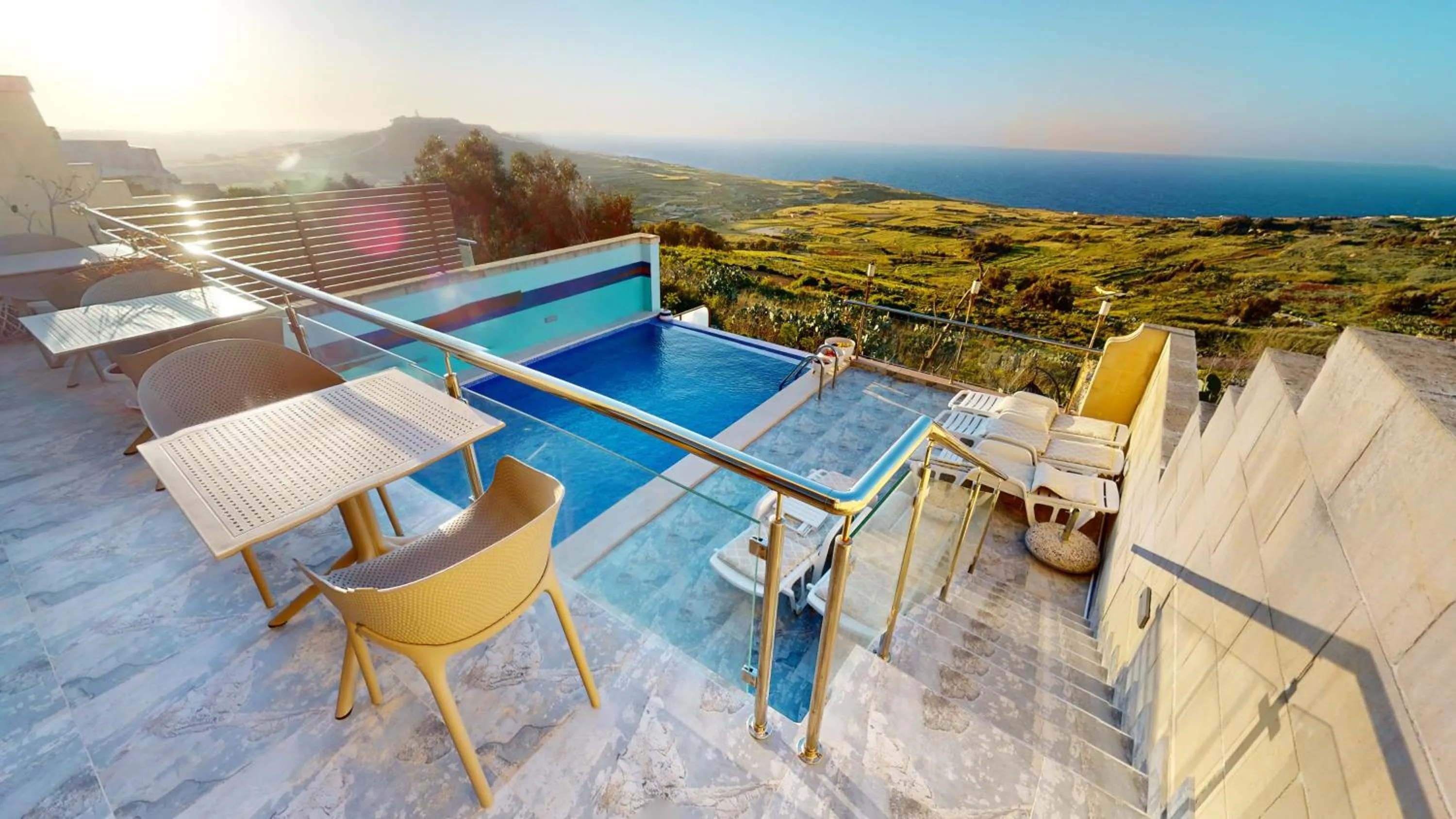 Day, Swimming Pool in Dubhlina - Luxury Bed & Breakfast - Gozo