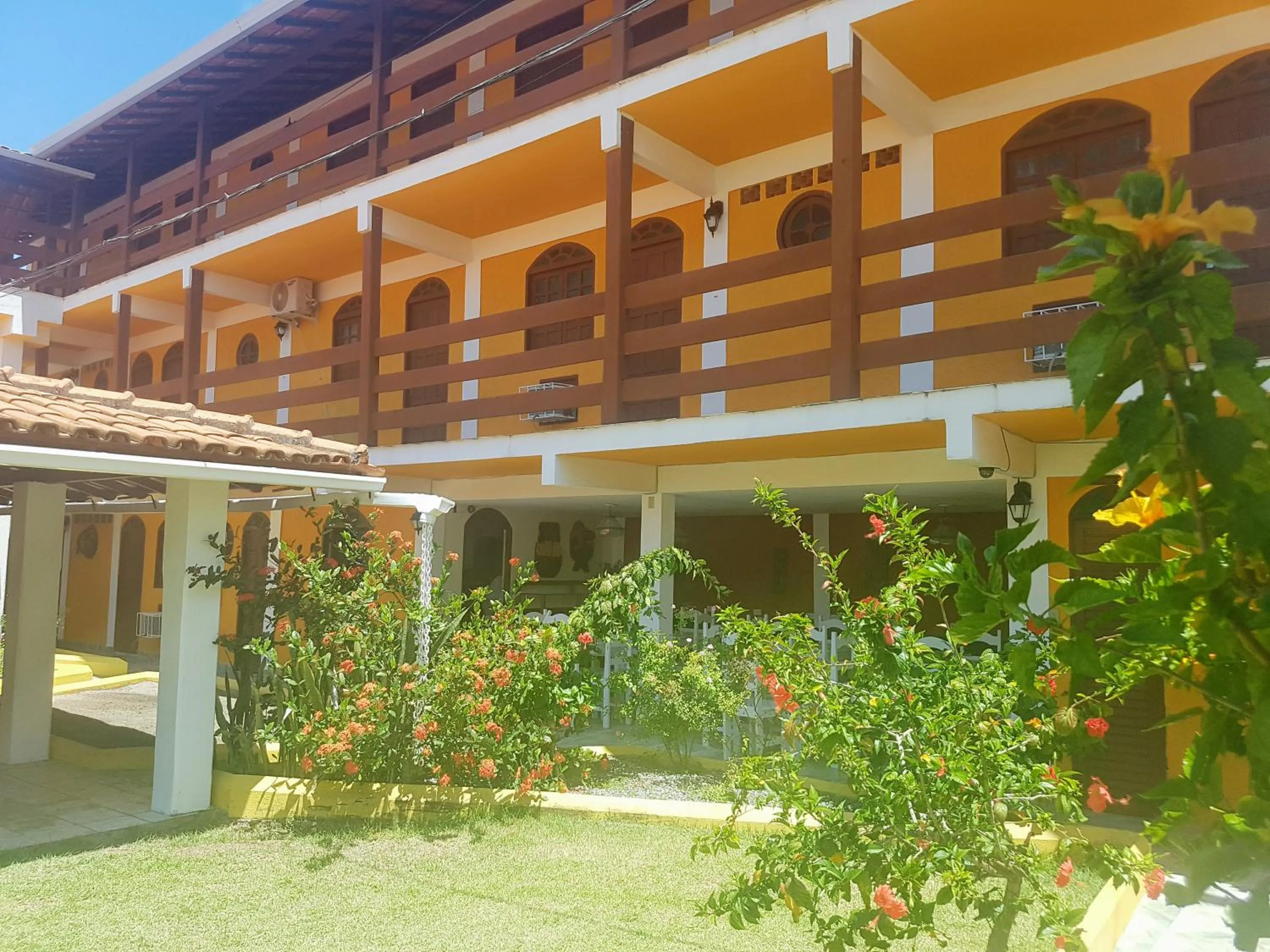 Garden in Pousada Paradise