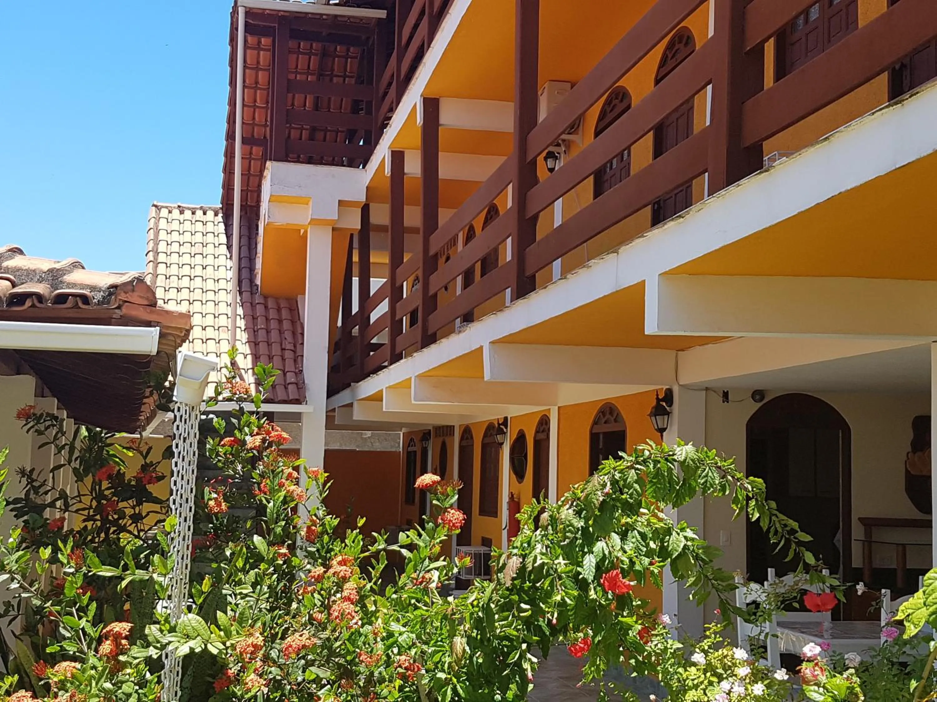 Balcony/Terrace in Pousada Paradise