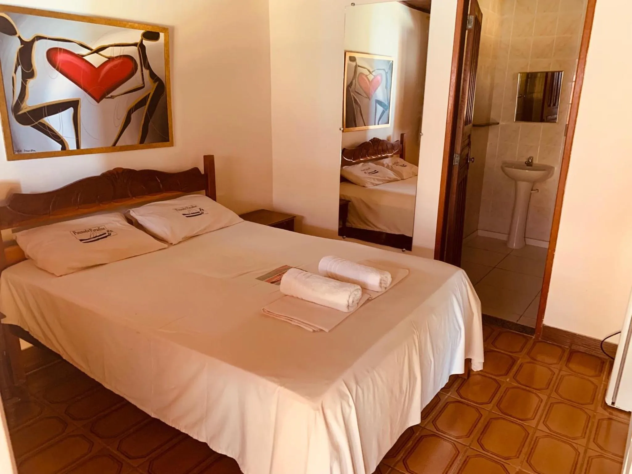 Decorative detail, Bed in Pousada Paradise