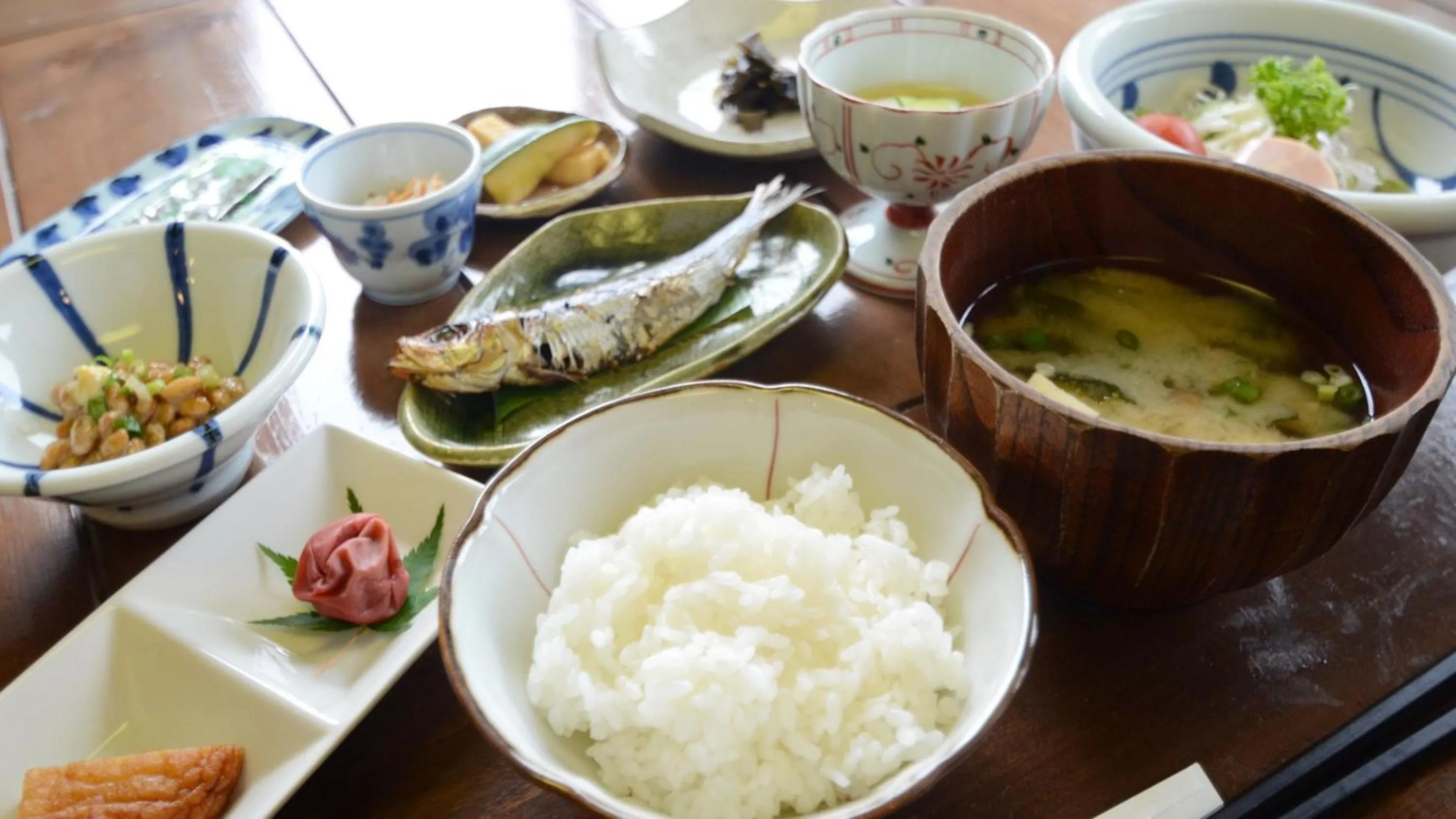 Food in Shikisai no Sato Manyu