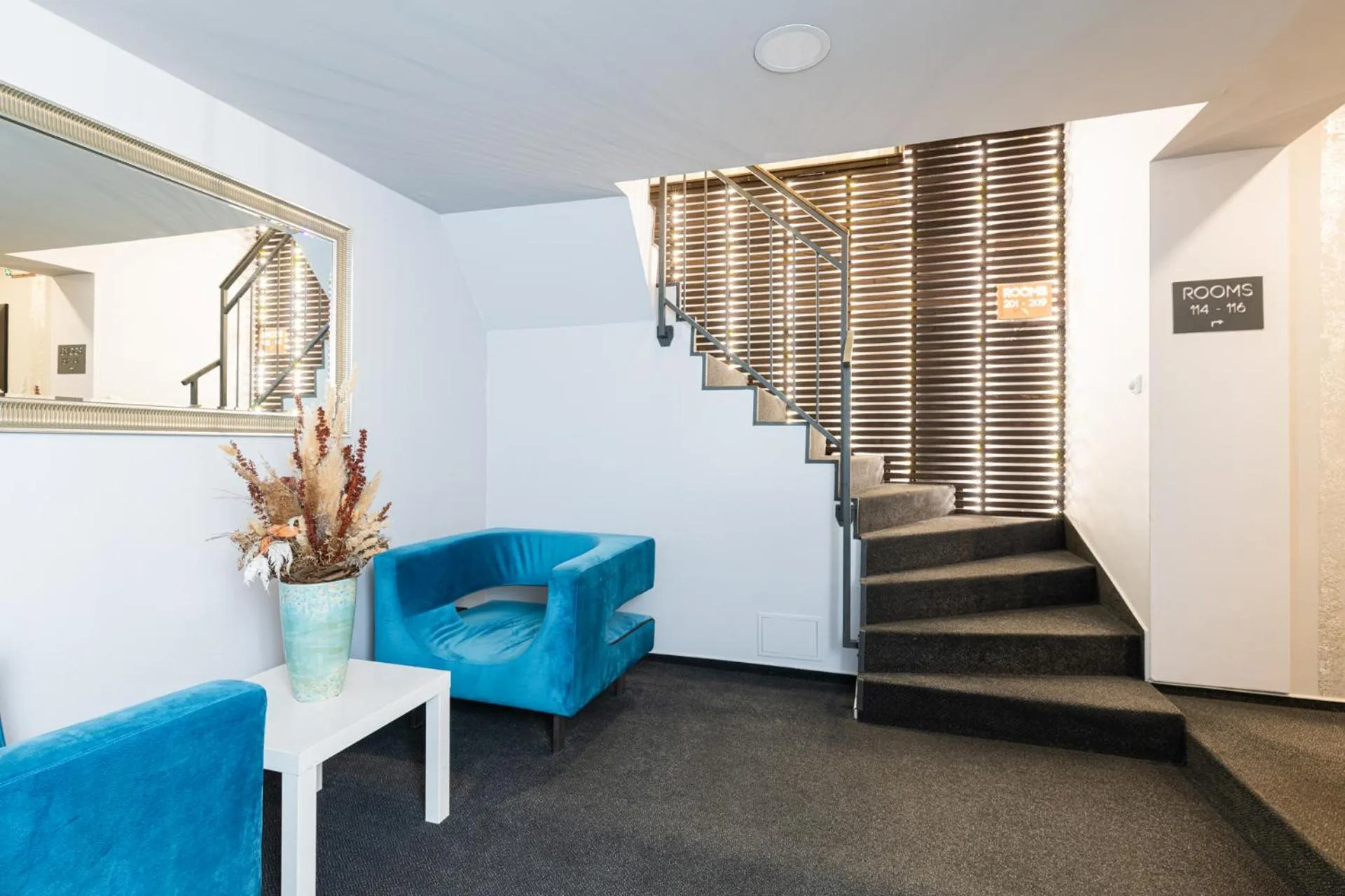 Seating area in Hotel Maroli Mikulov