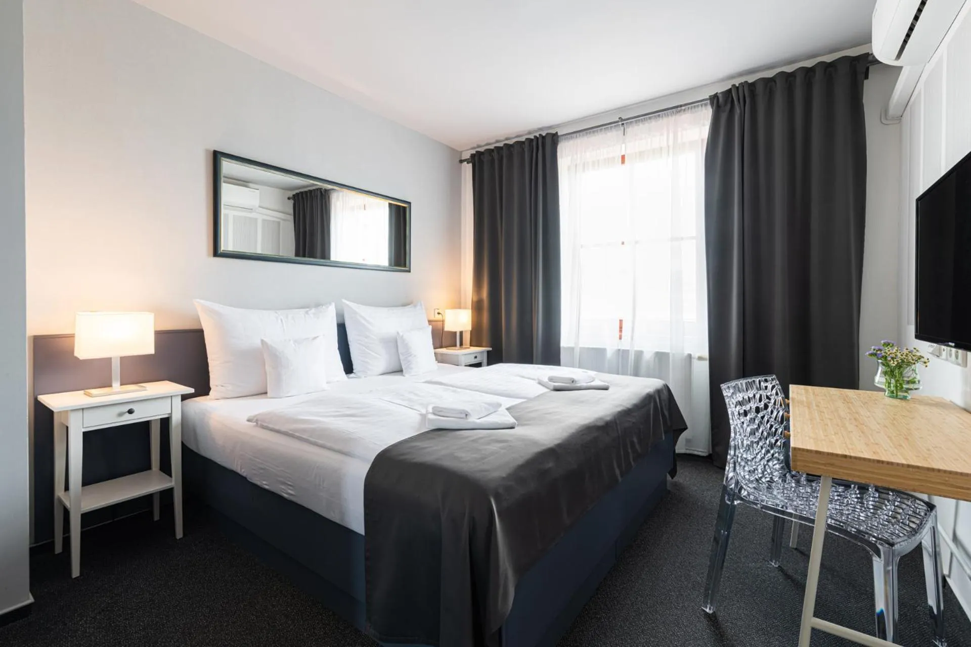 Bedroom, Bed in Hotel Maroli Mikulov