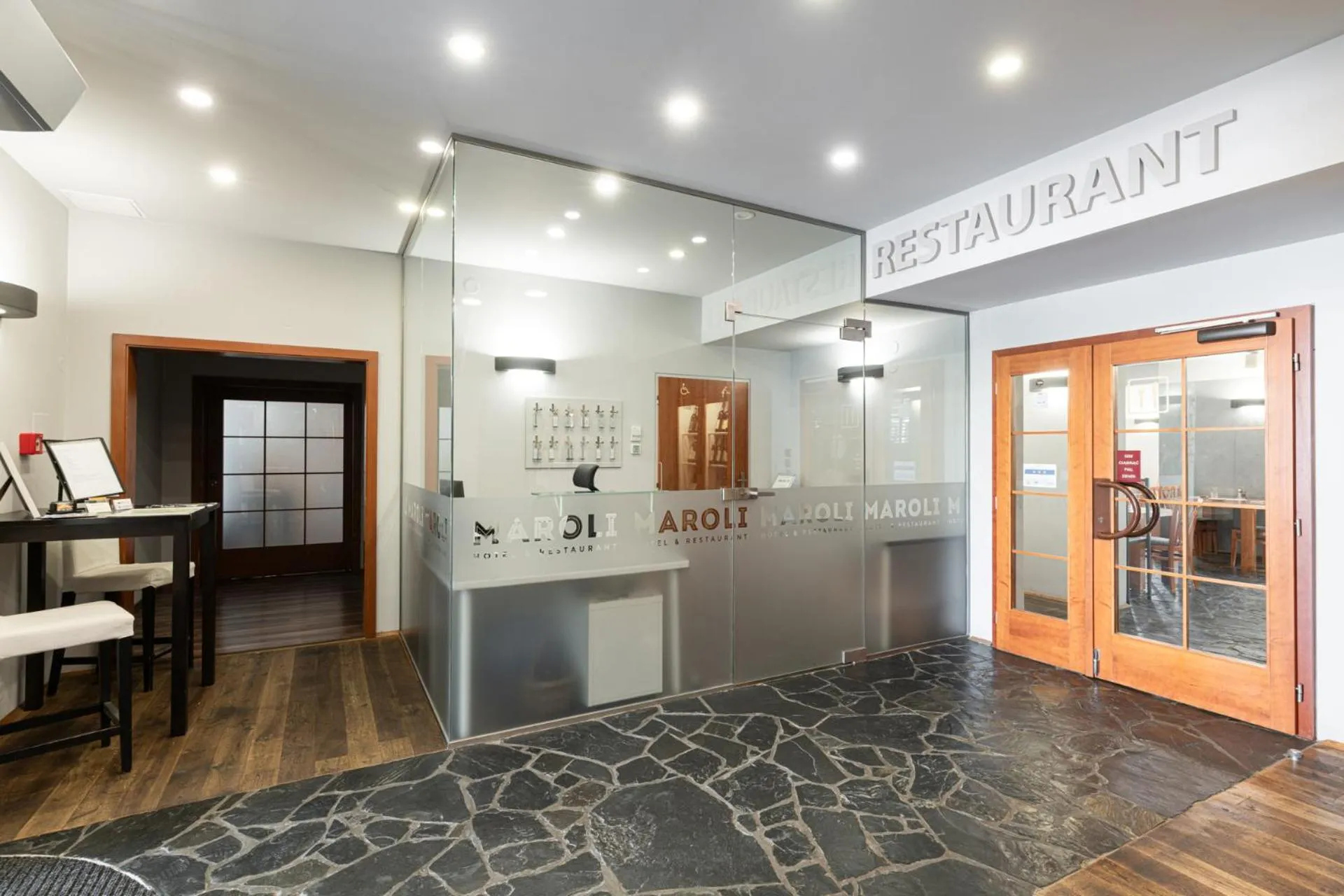 Lobby or reception in Hotel Maroli Mikulov