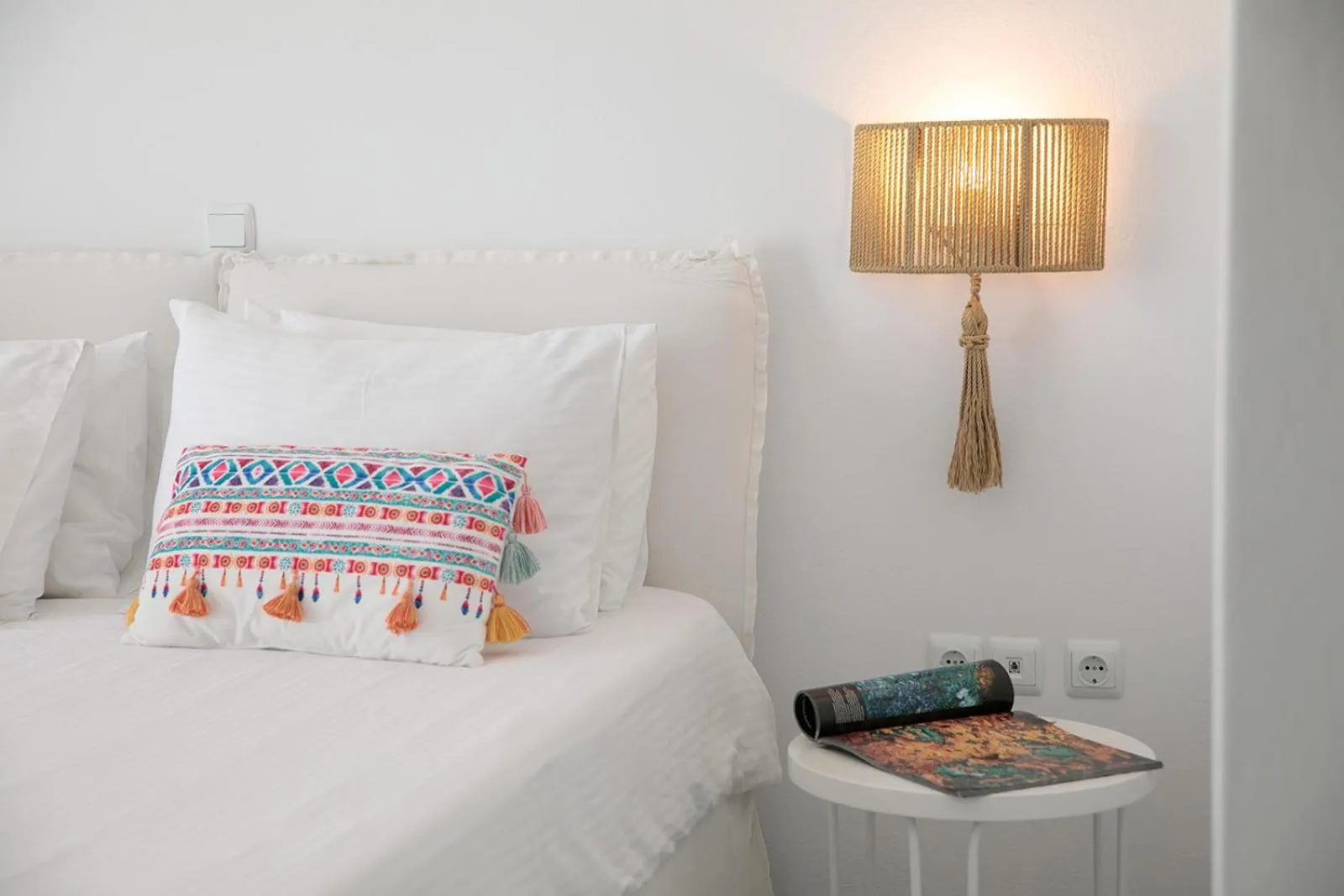 Bed in Ippokampos Beachfront