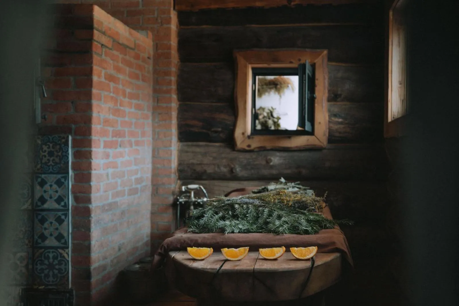 Sauna in Kiketi Farm Hotels