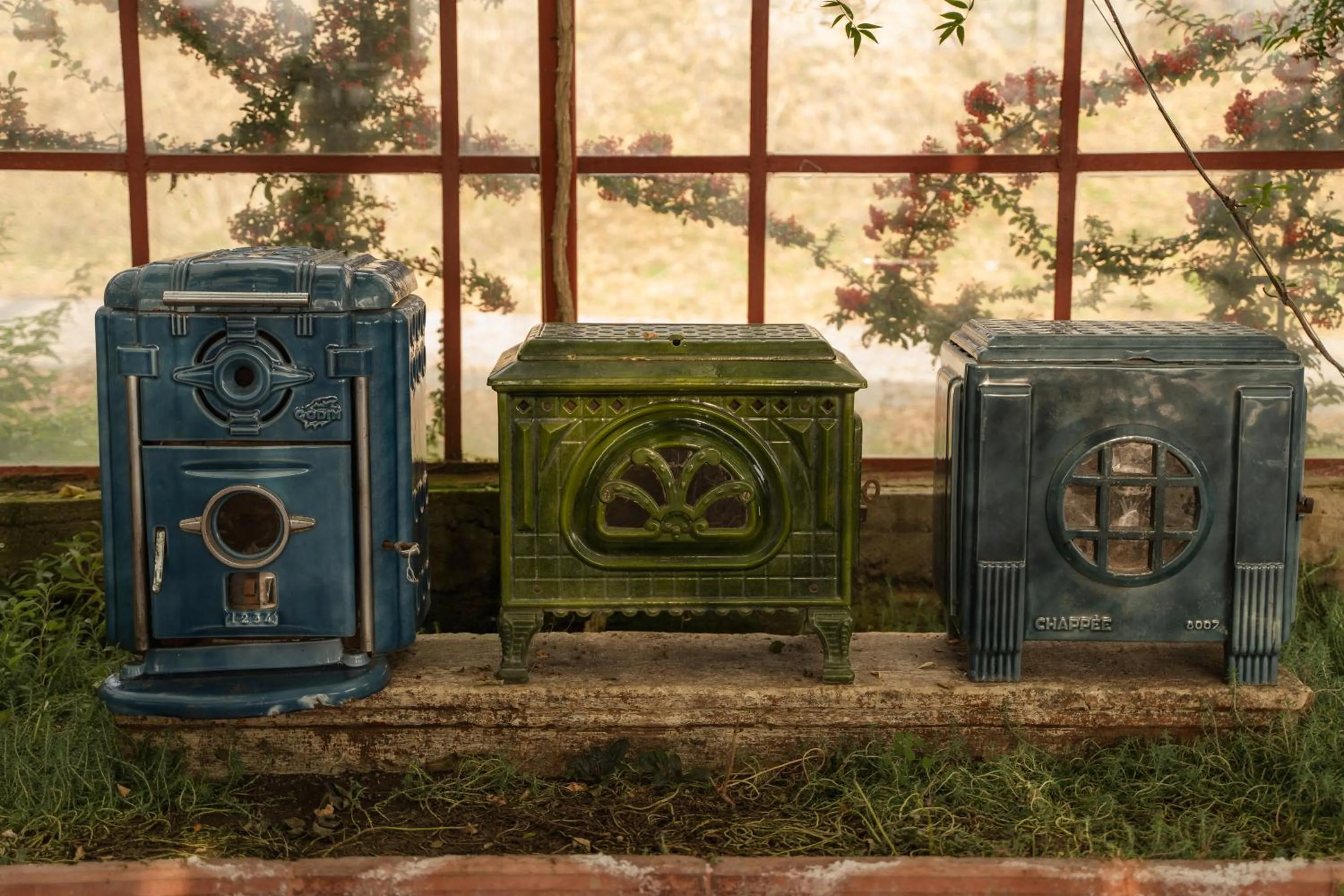 fireplace in Kiketi Farm Hotels