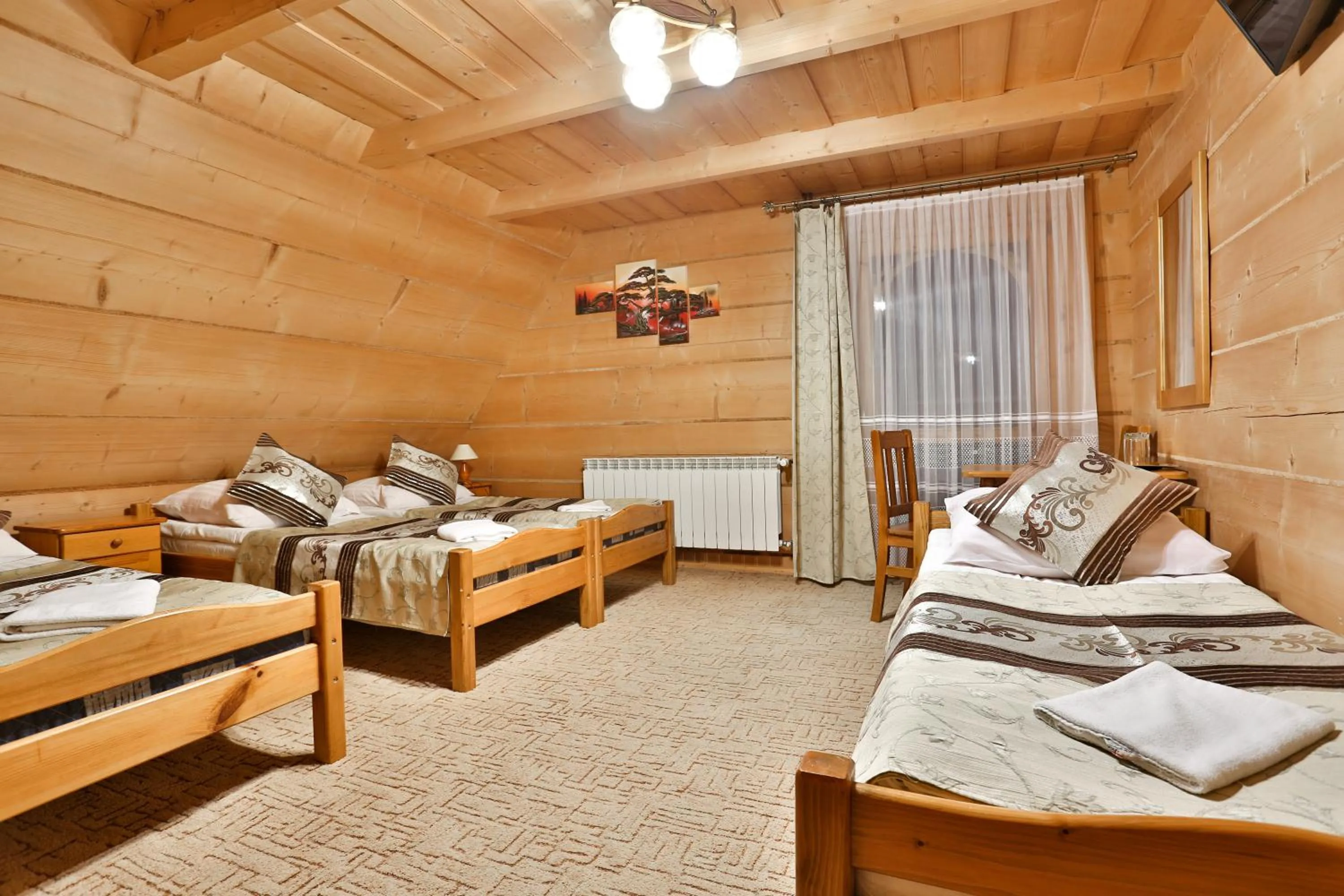 Photo of the whole room, Bed in Willa Jarząbek - 5 min do term Szaflary I Gorący Potok