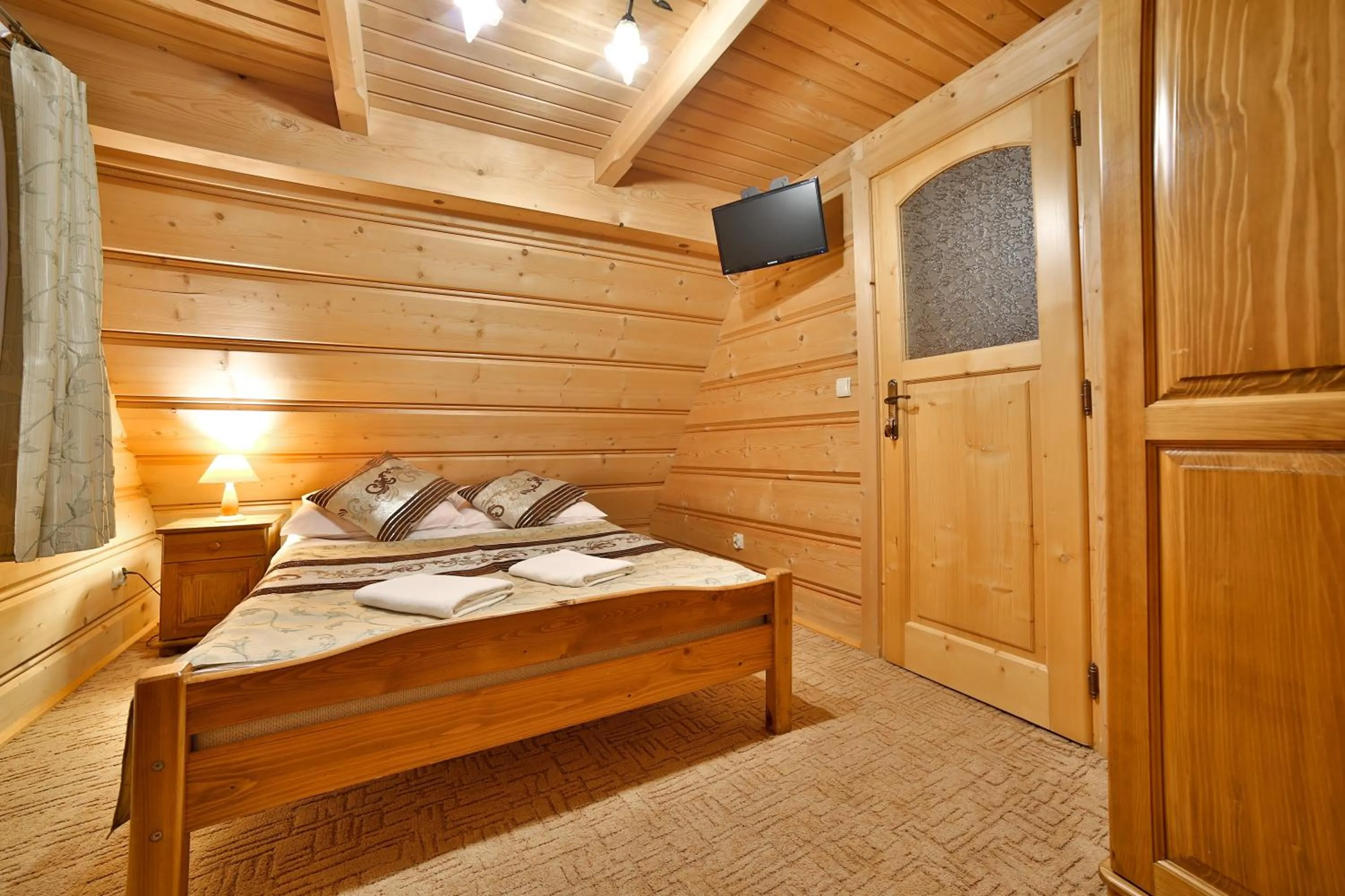 Photo of the whole room, Bed in Willa Jarząbek - 5 min do term Szaflary I Gorący Potok