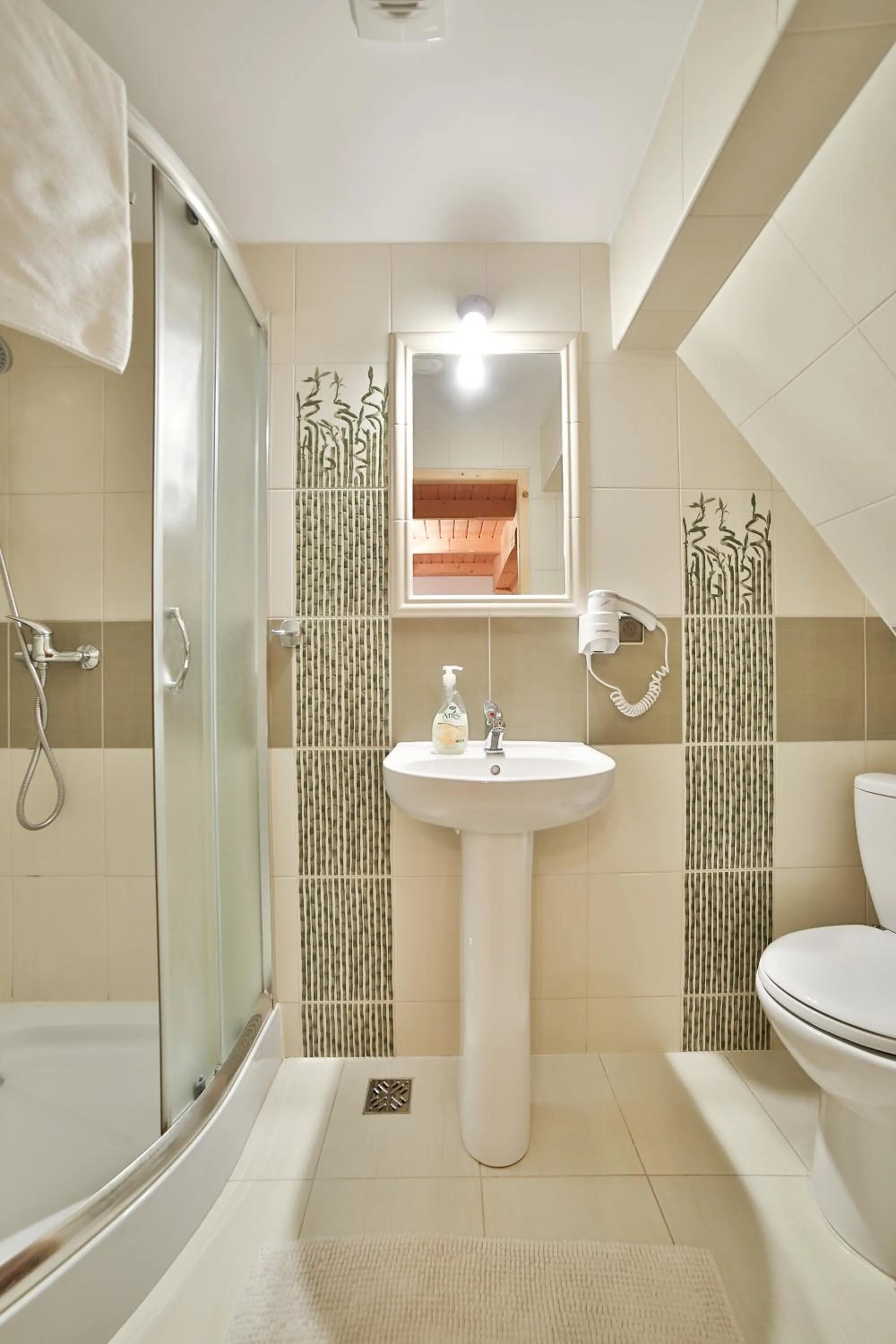 Bathroom in Willa Jarząbek - 5 min do term Szaflary I Gorący Potok