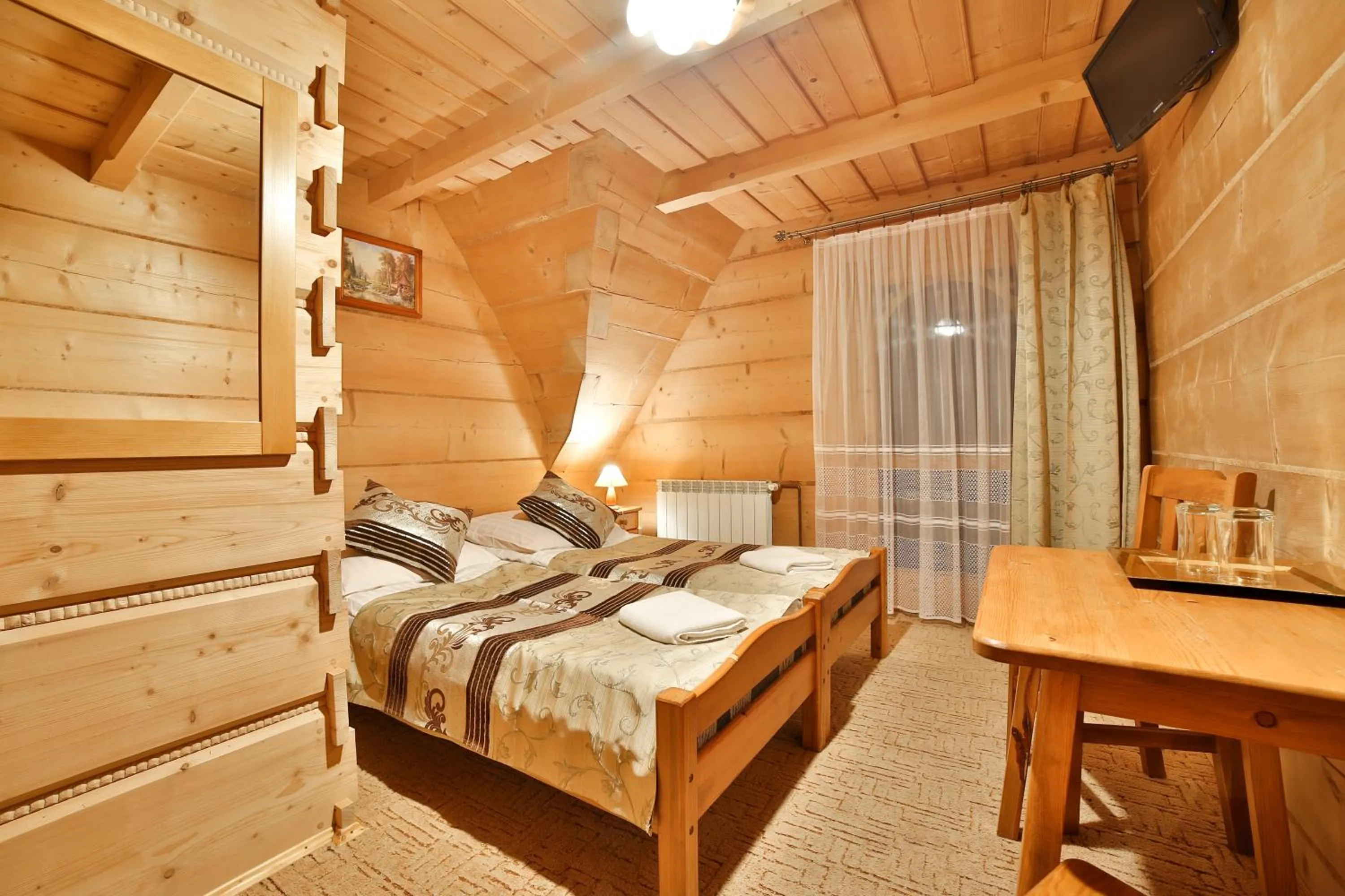 Photo of the whole room, Bed in Willa Jarząbek - 5 min do term Szaflary I Gorący Potok