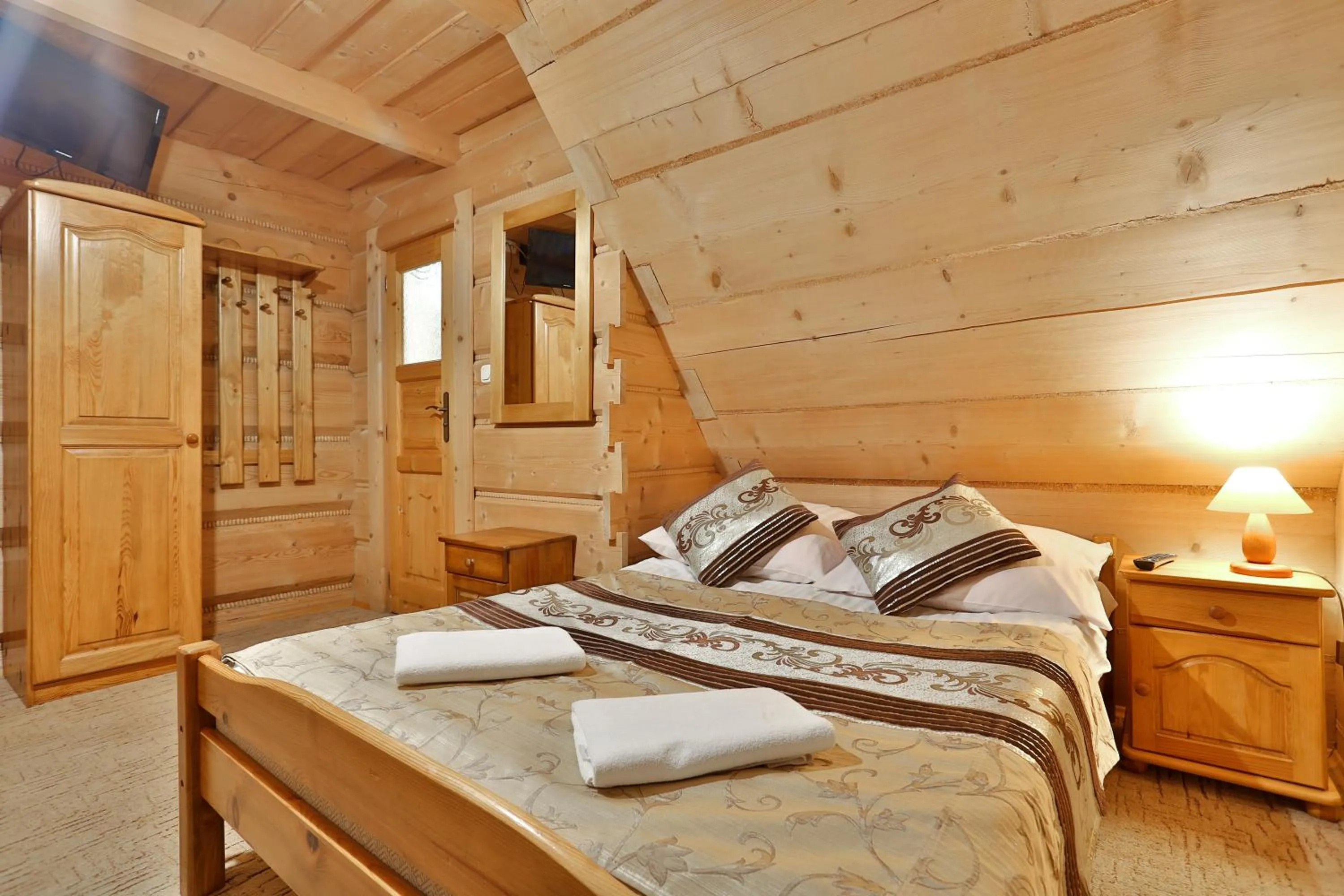 Photo of the whole room, Bed in Willa Jarząbek - 5 min do term Szaflary I Gorący Potok