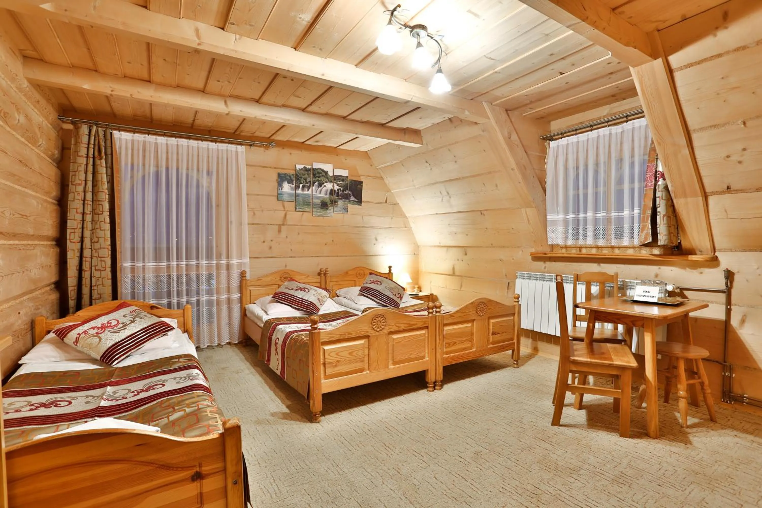 Photo of the whole room, Bed in Willa Jarząbek - 5 min do term Szaflary I Gorący Potok