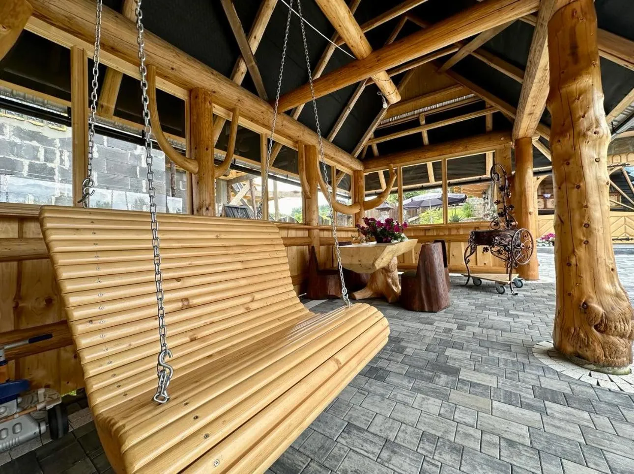 Garden in Willa Jarząbek - 5 min do term Szaflary I Gorący Potok