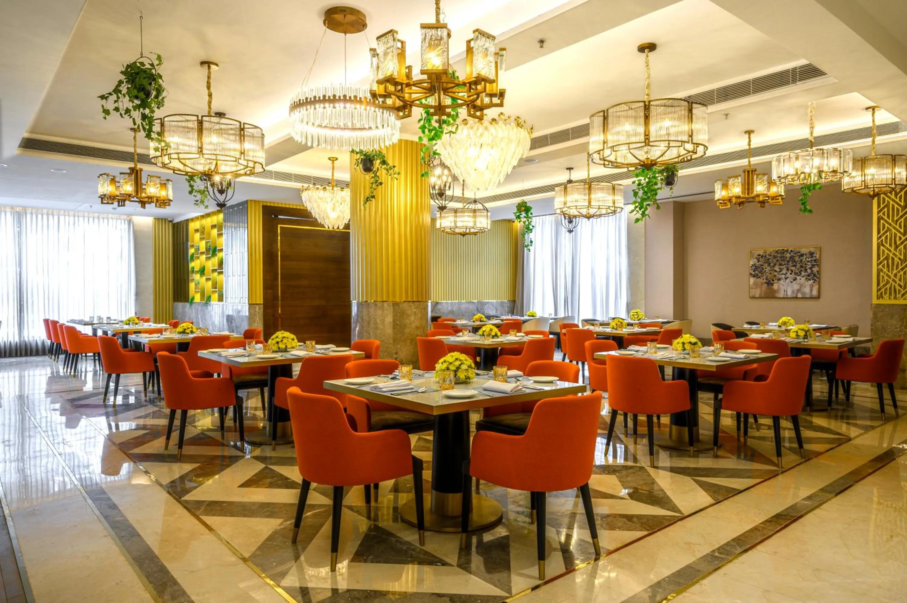 Restaurant/places to eat in Taj Gandhinagar Resort and Spa