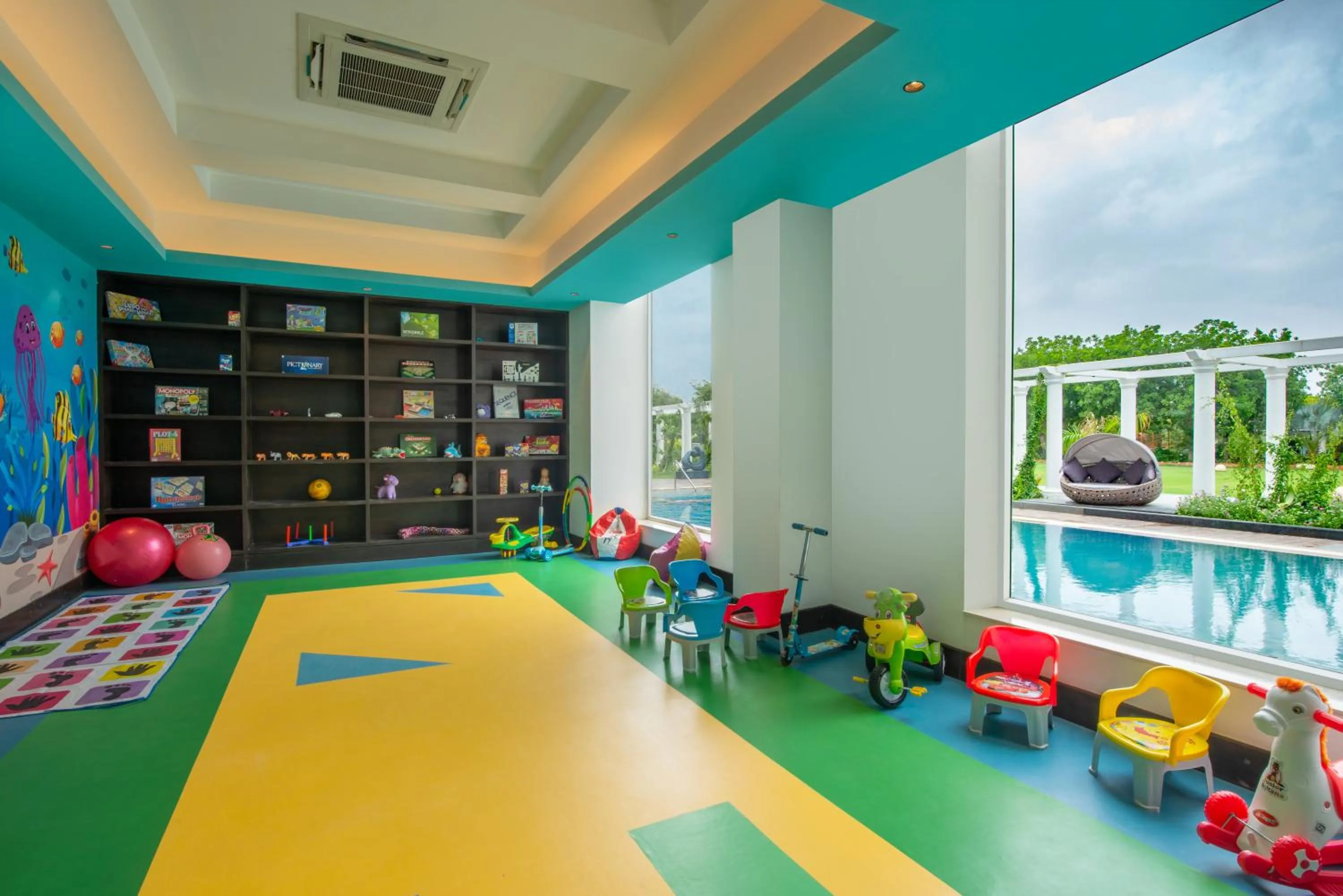 Kids's club in Taj Gandhinagar Resort and Spa