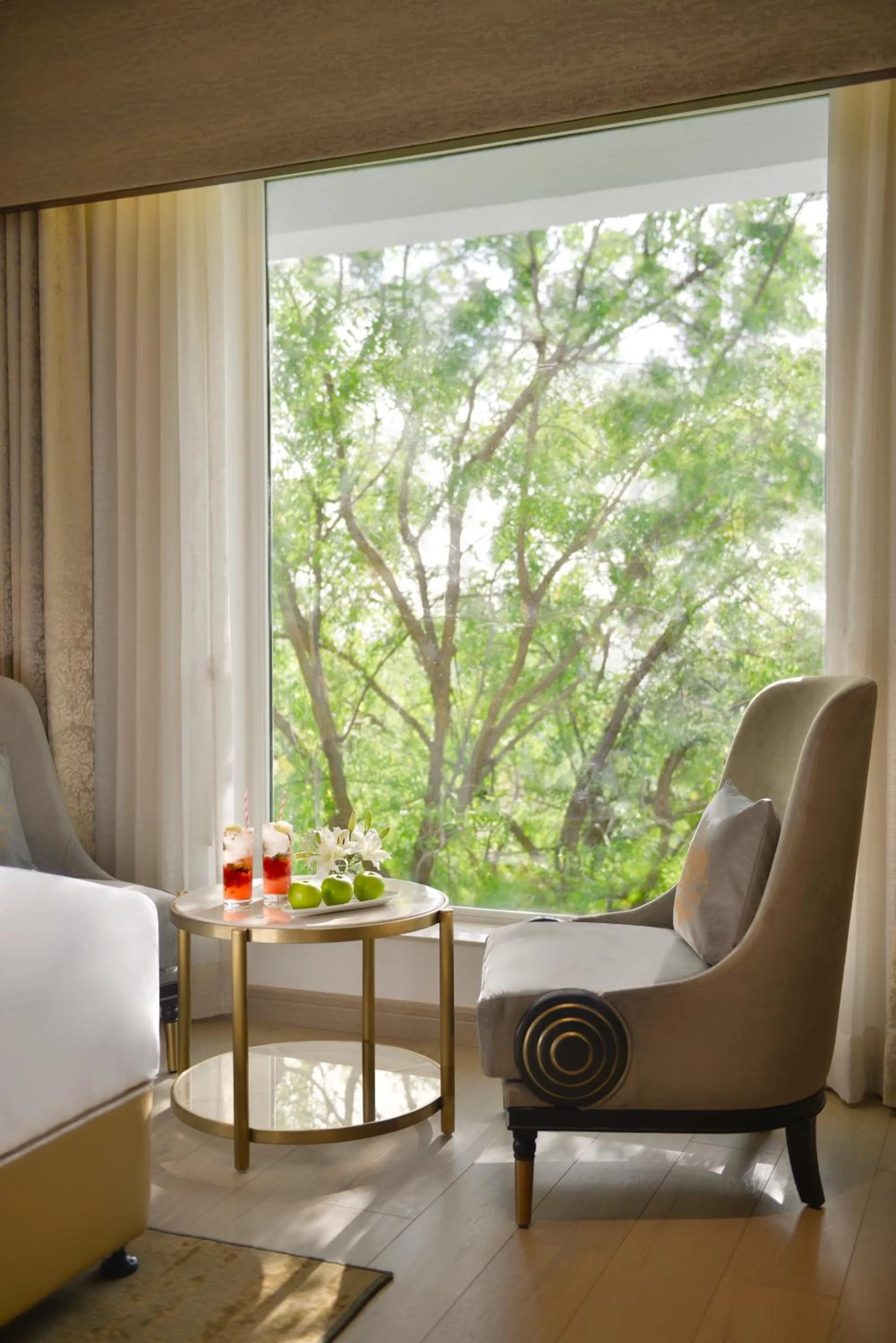 Seating area in Taj Gandhinagar Resort and Spa