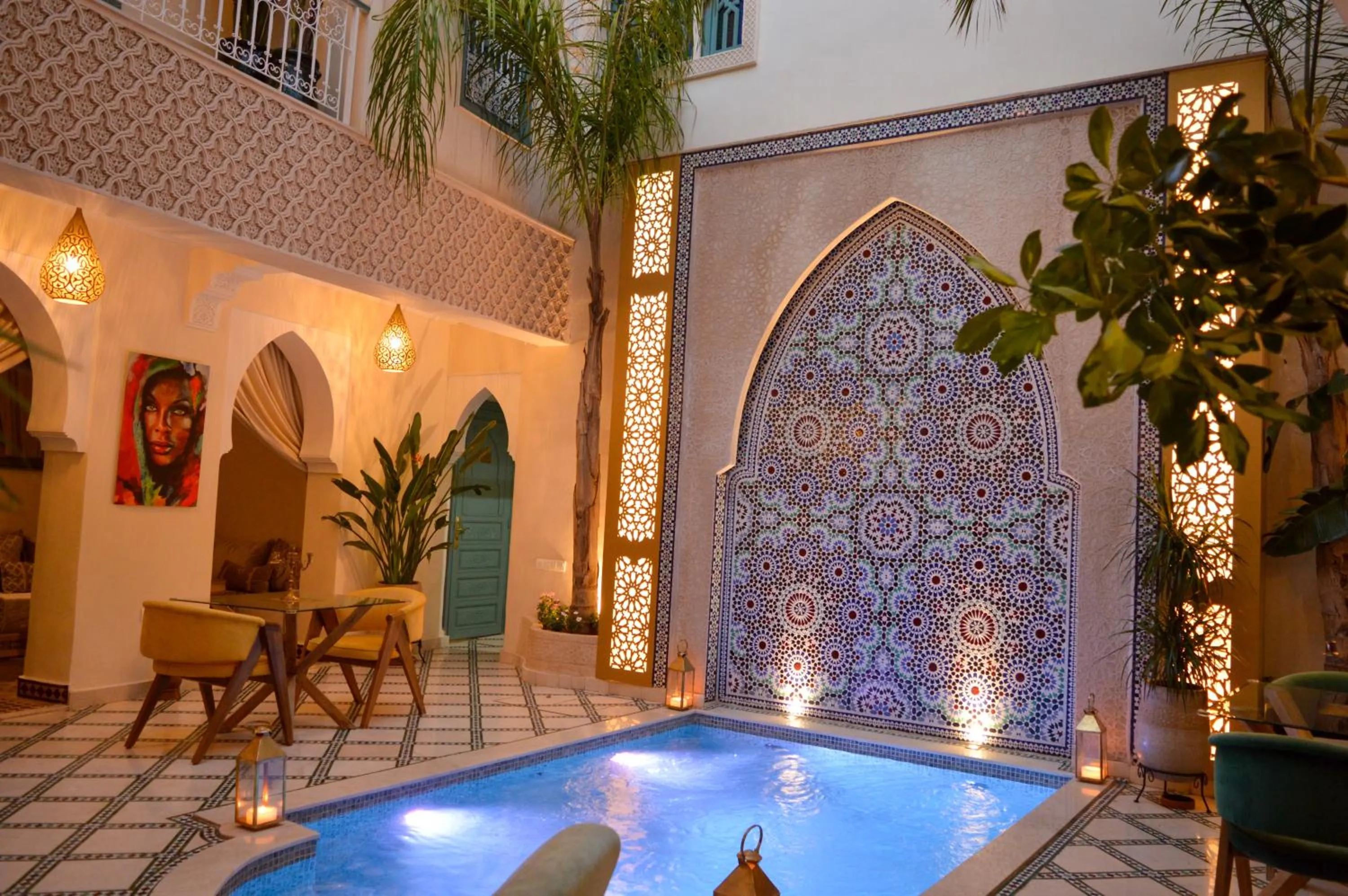 Patio in Riad Jalina