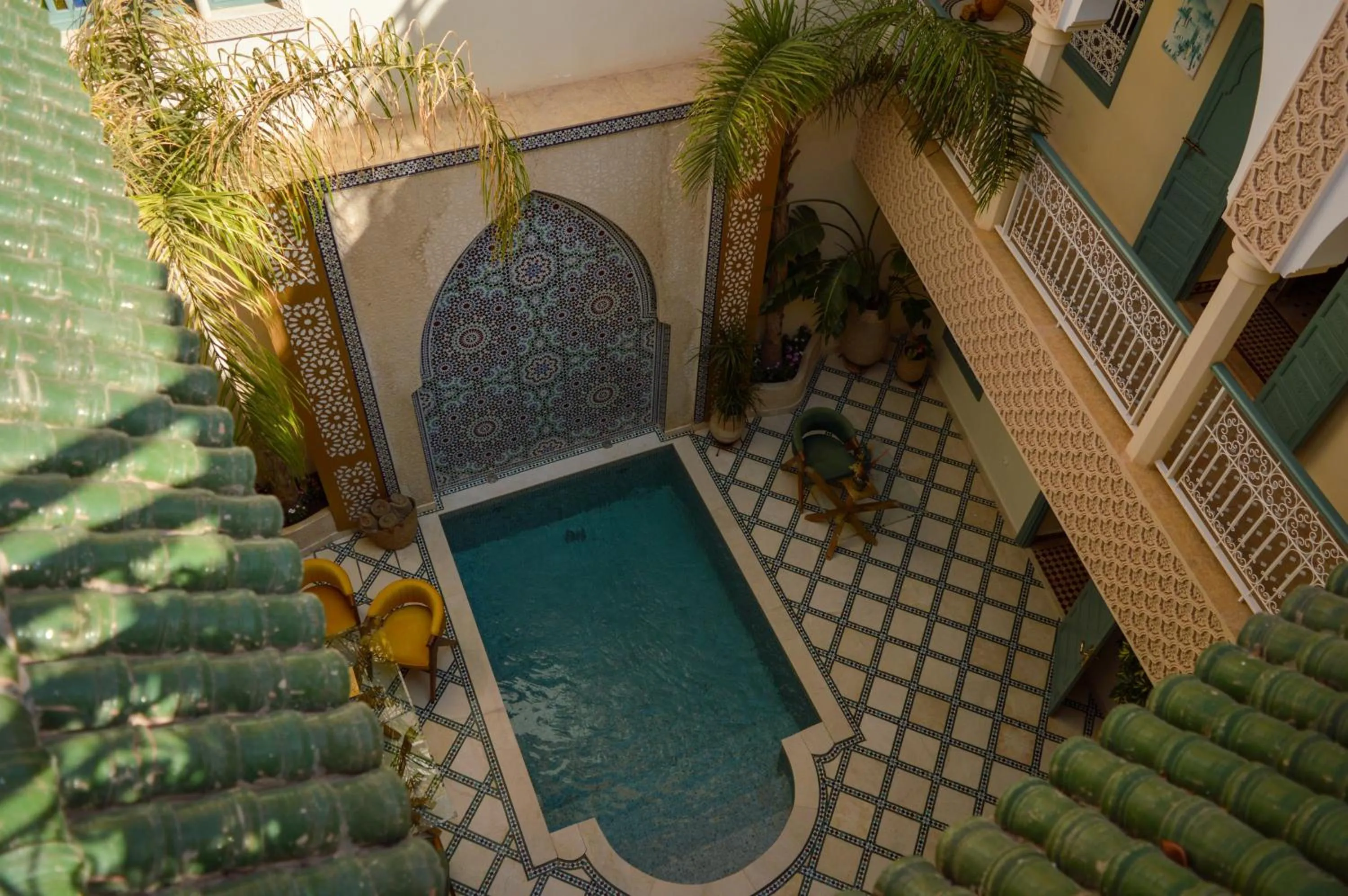 Patio in Riad Jalina