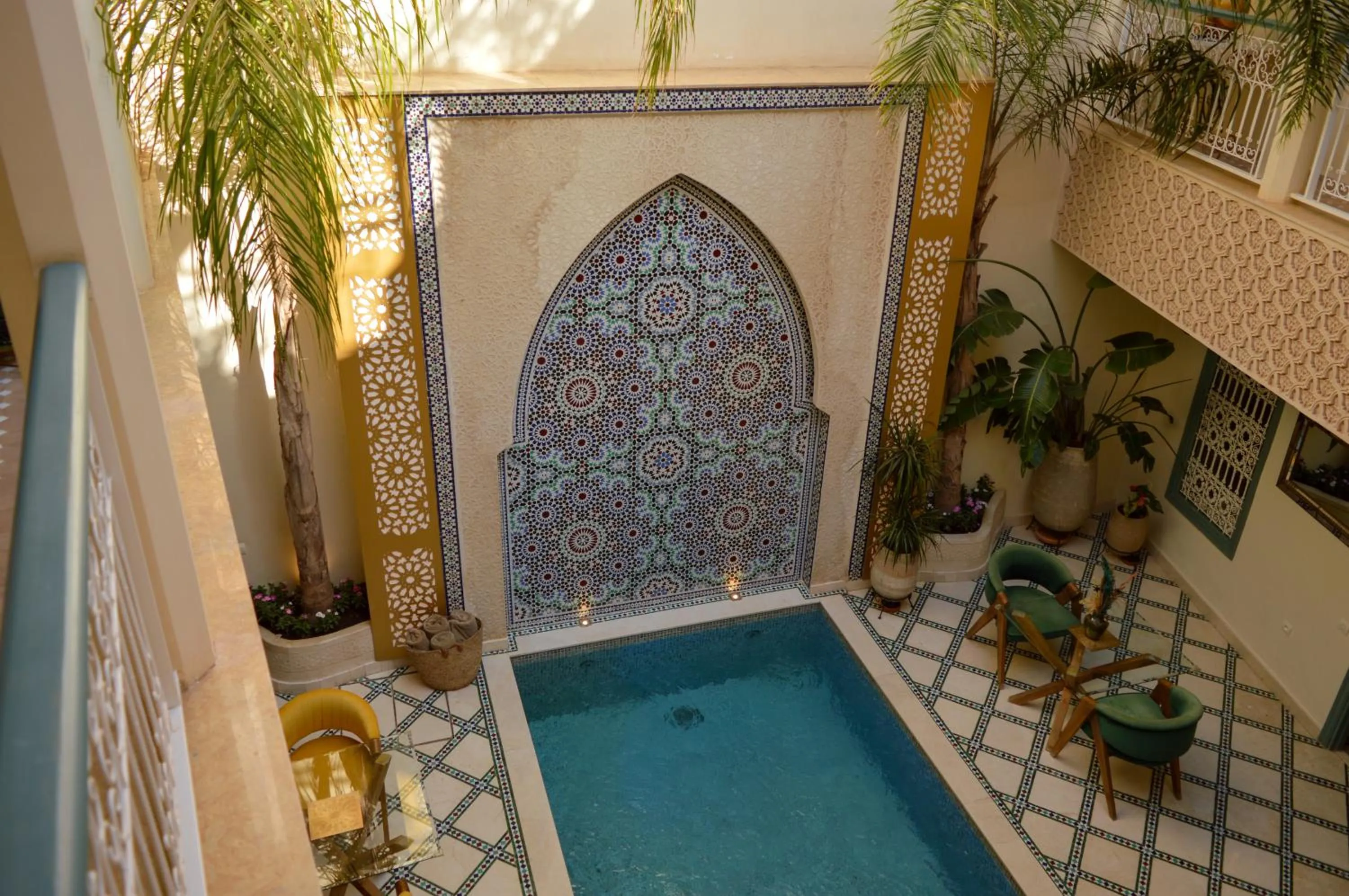 Patio in Riad Jalina