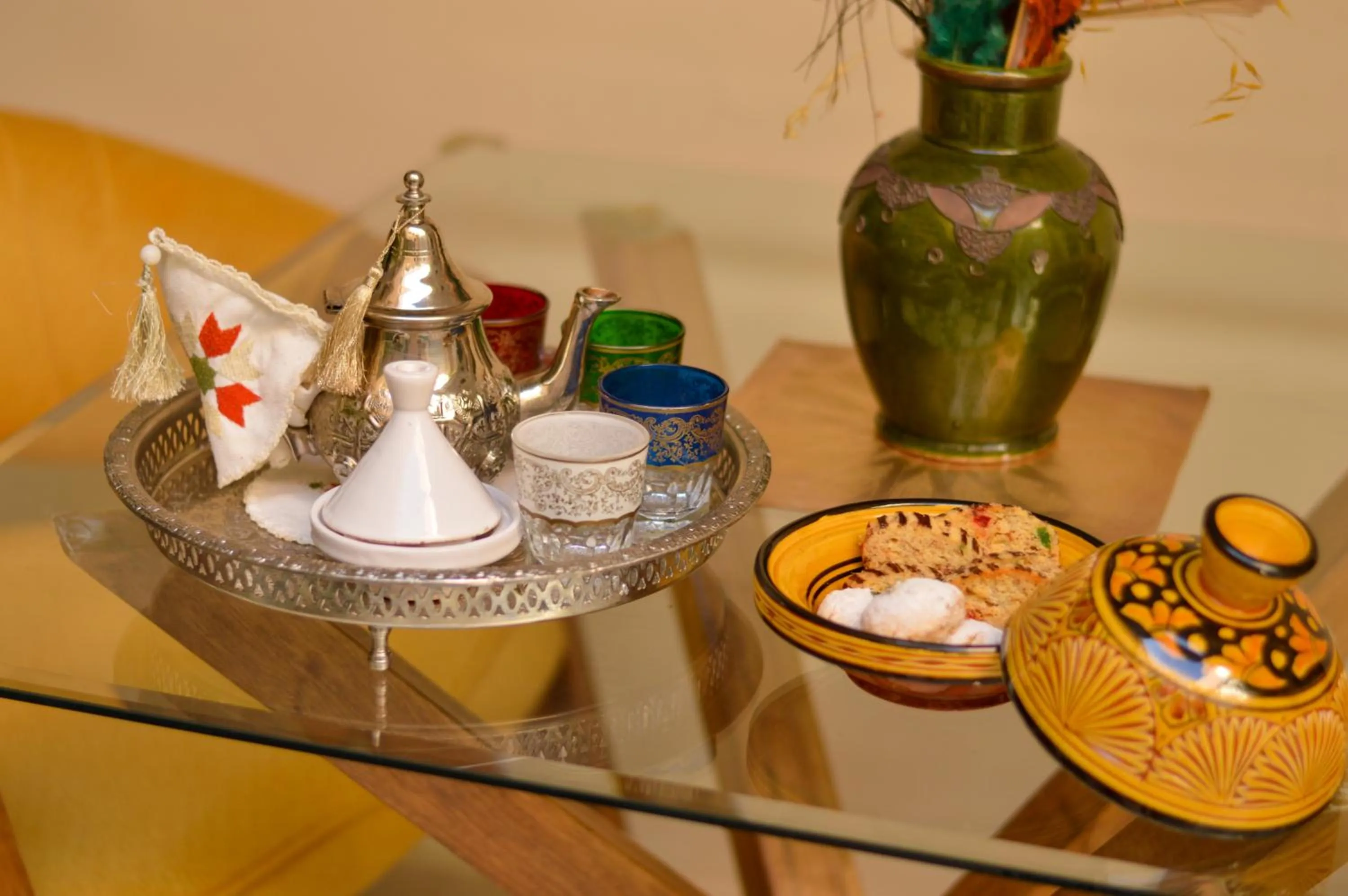 Food and drinks in Riad Jalina