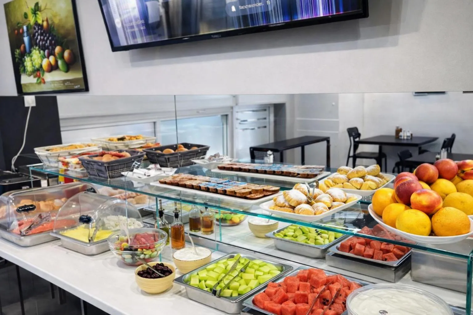 Breakfast in New Amaryllis Hotel