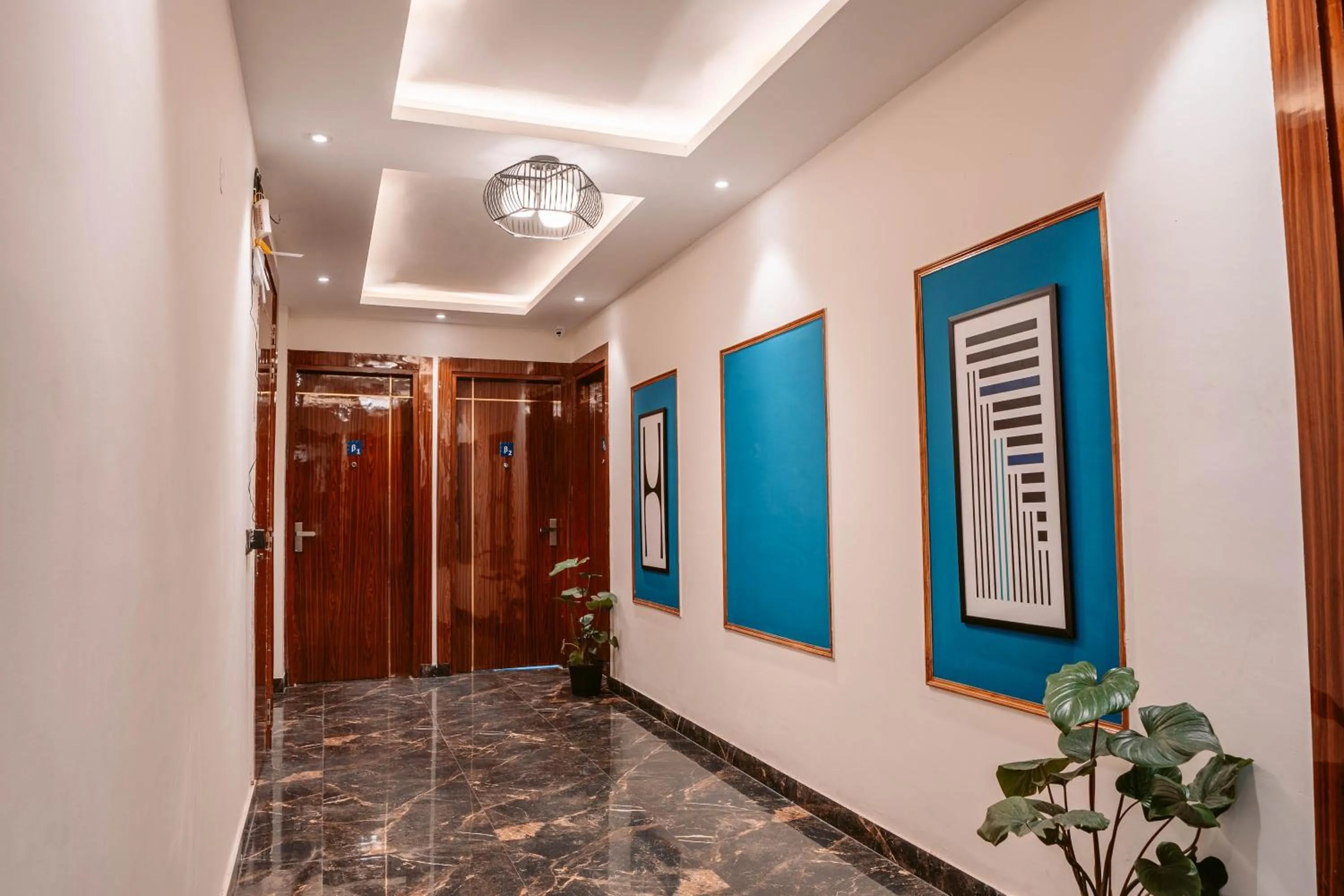 Lobby or reception in FlxHo Duo - Serviced Apartment & Rooms - Golf Course Road