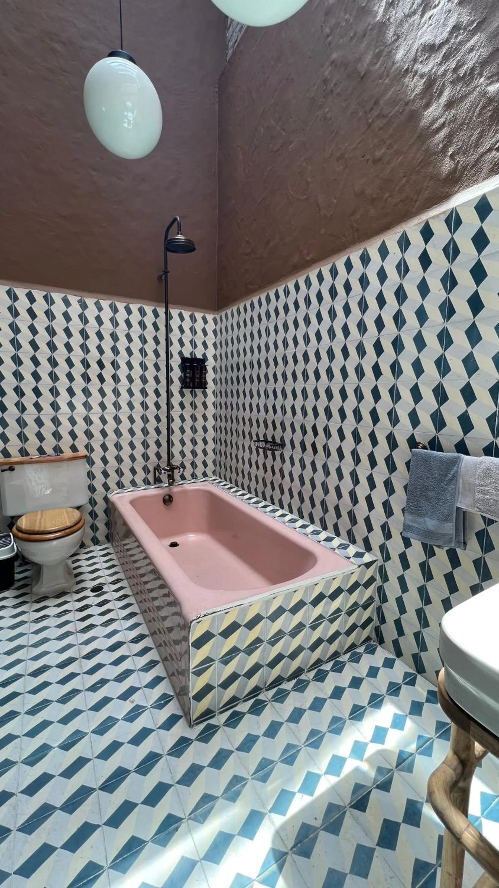 Bathroom in Hotel Dios