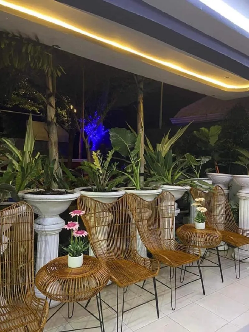 Patio in The VeeHive Guesthouse