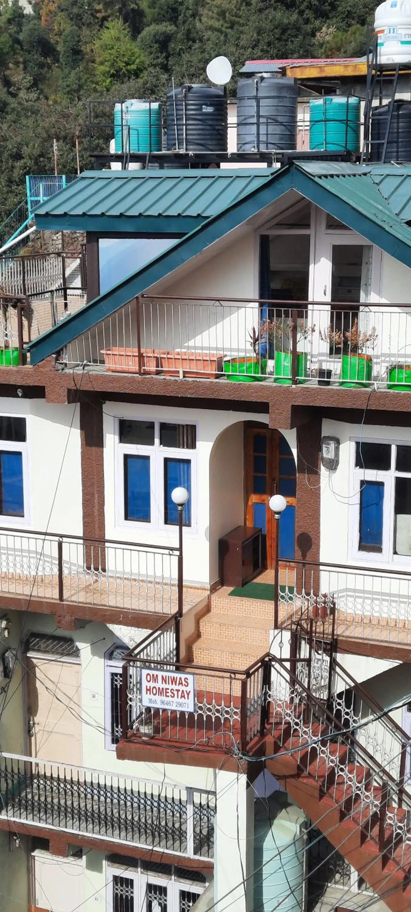 Property building in Om Niwas Homestay