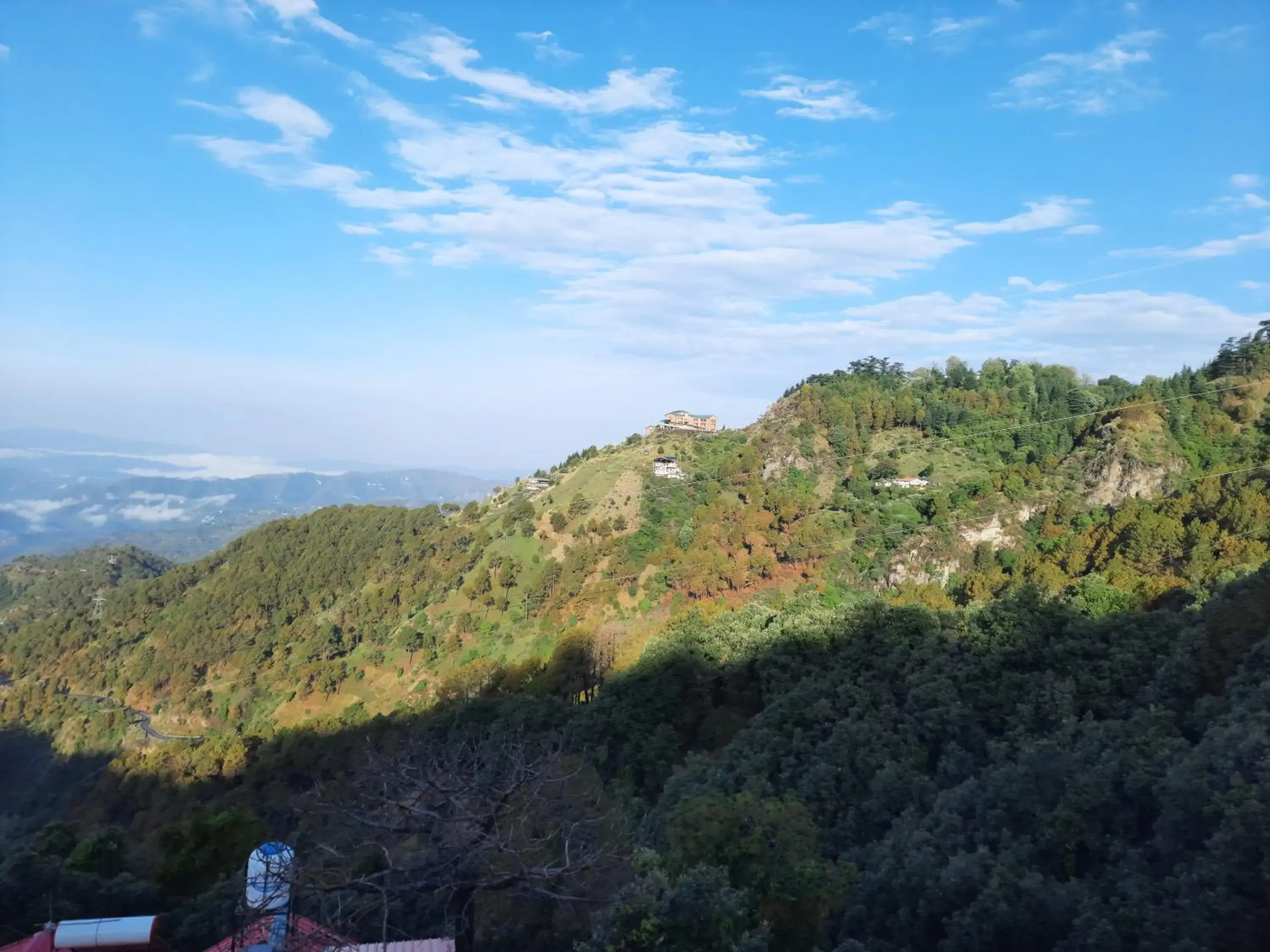 King Room with Mountain View in Om Niwas Homestay King Room with Mountain View in Om Niwas Homestay