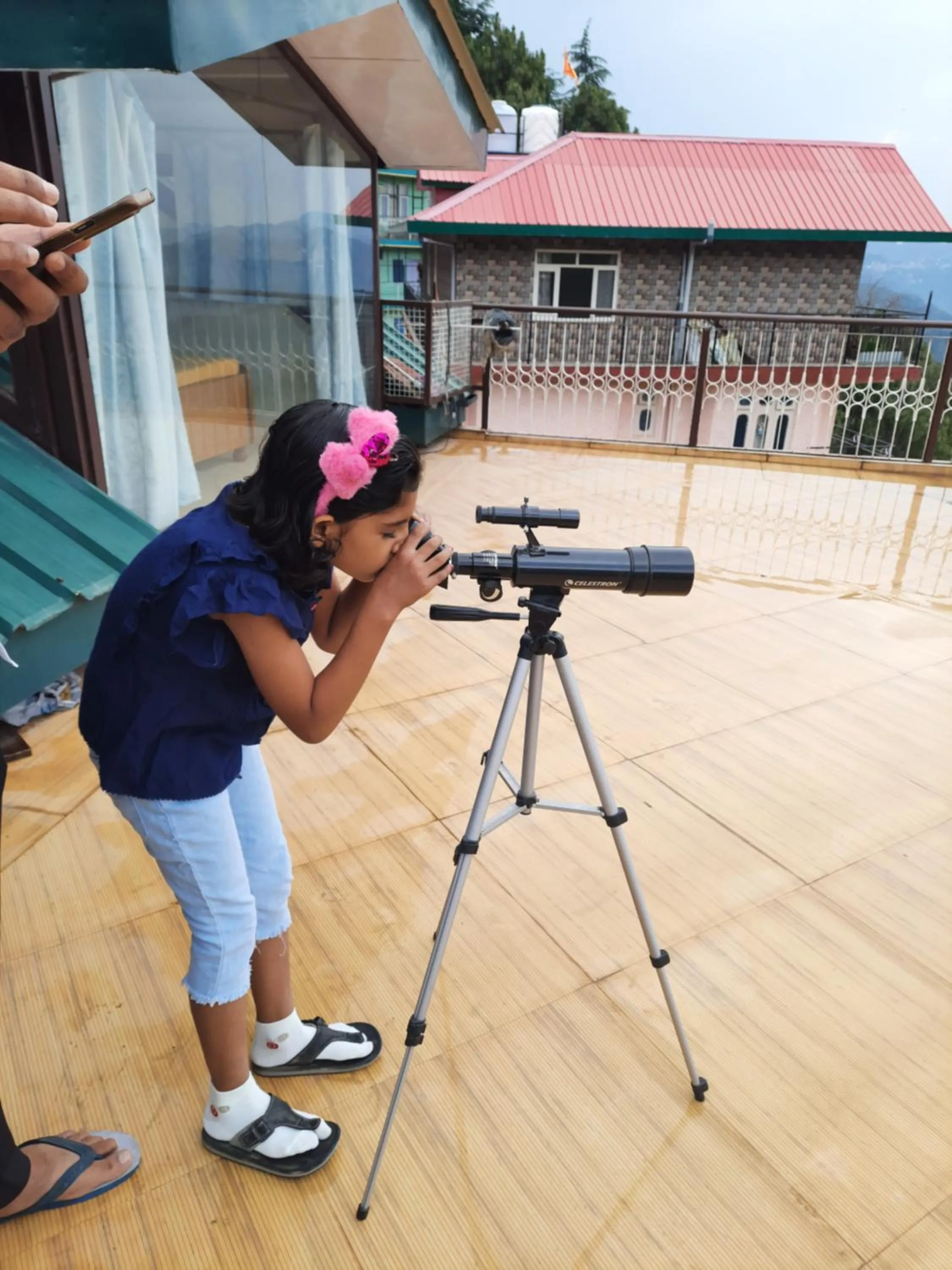 Evening entertainment in Om Niwas Homestay