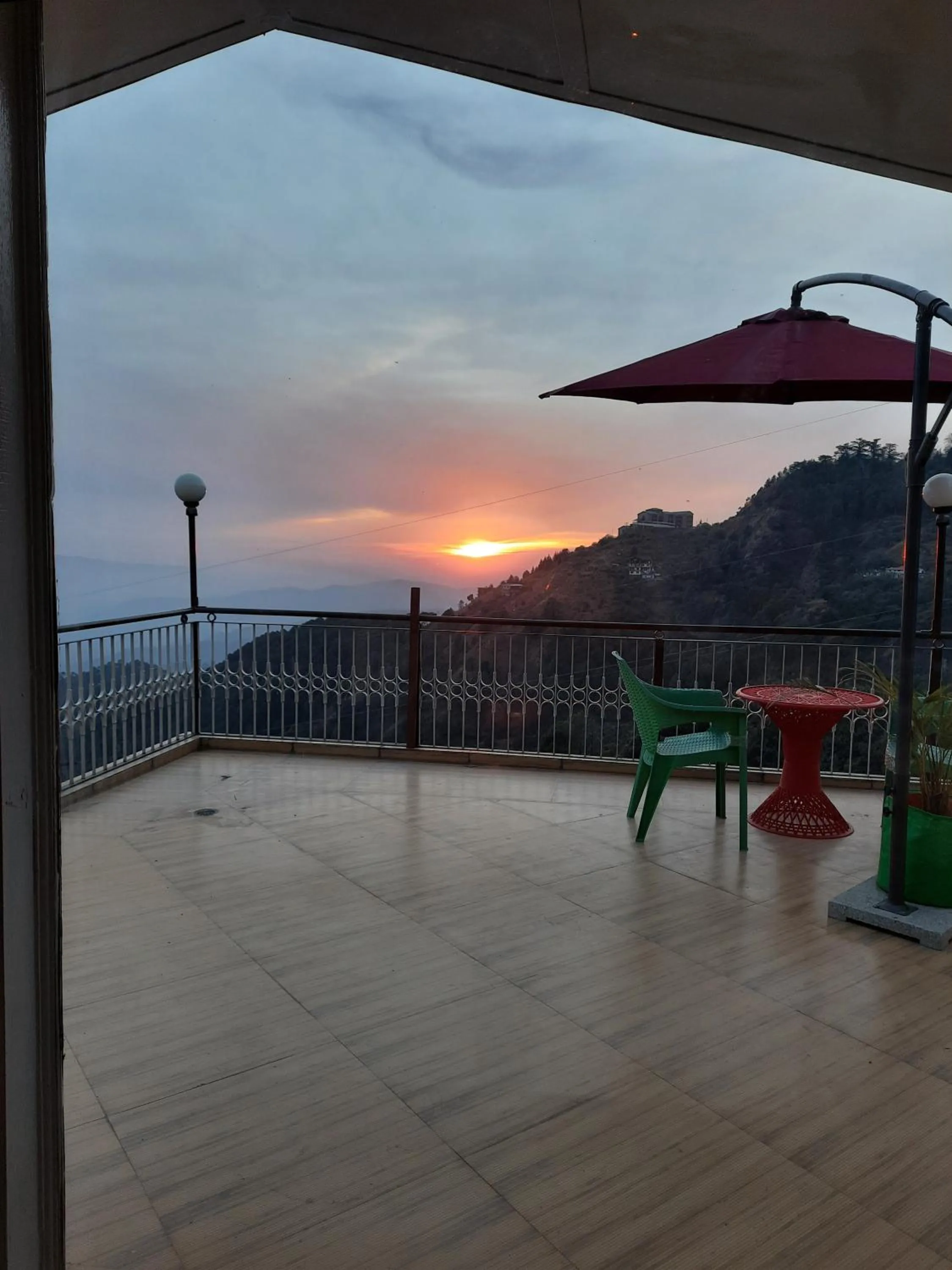 Balcony/Terrace in Om Niwas Homestay