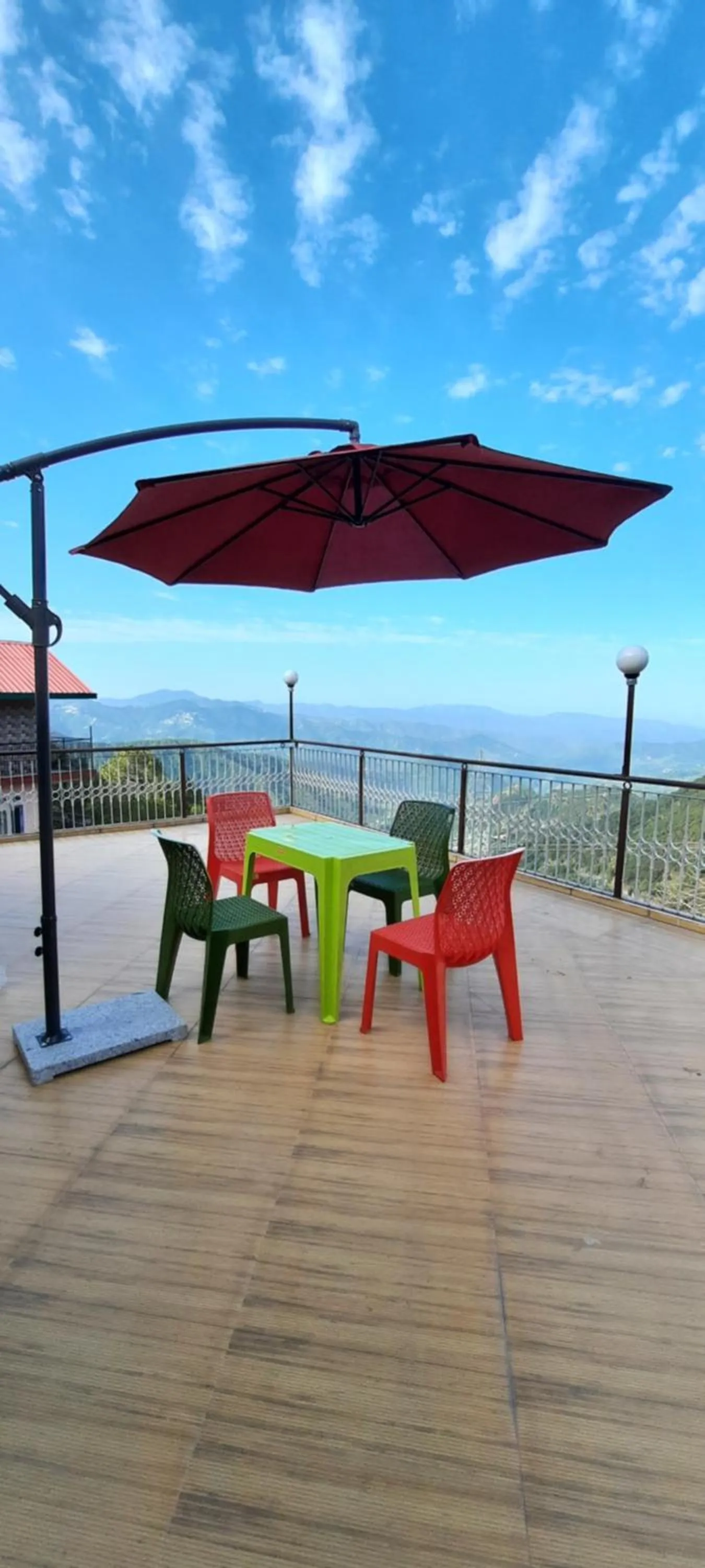 Balcony/Terrace in Om Niwas Homestay