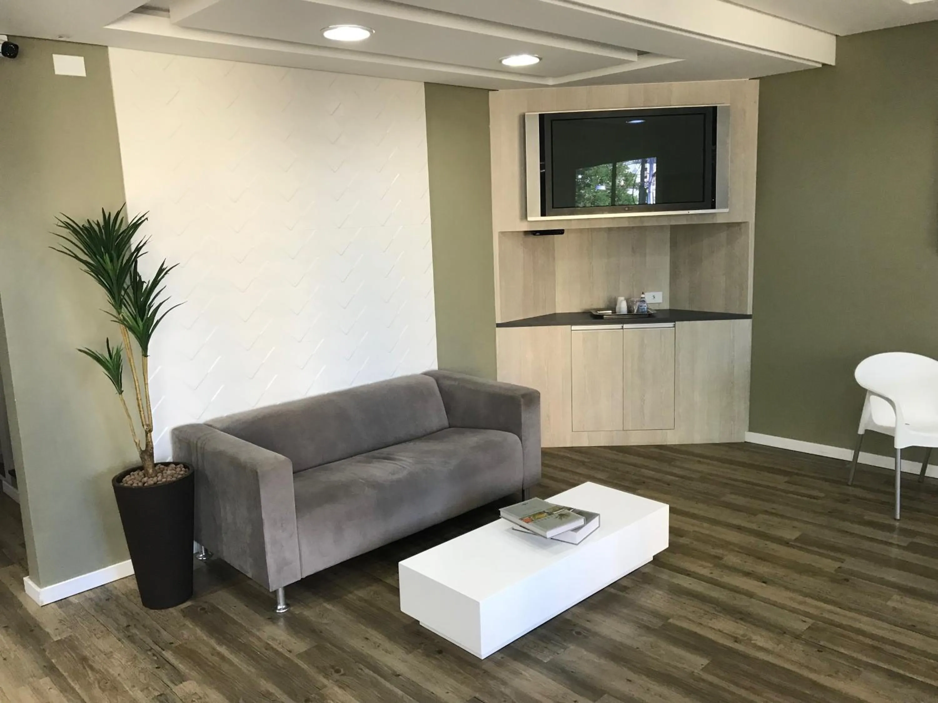 Lobby or reception in Cerrado Hotel LTDA