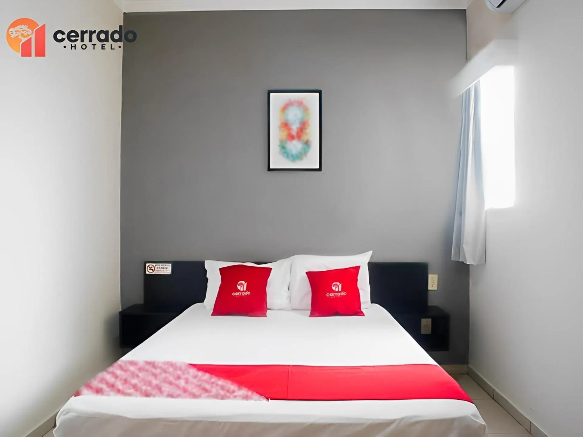 Bed in Cerrado Hotel LTDA