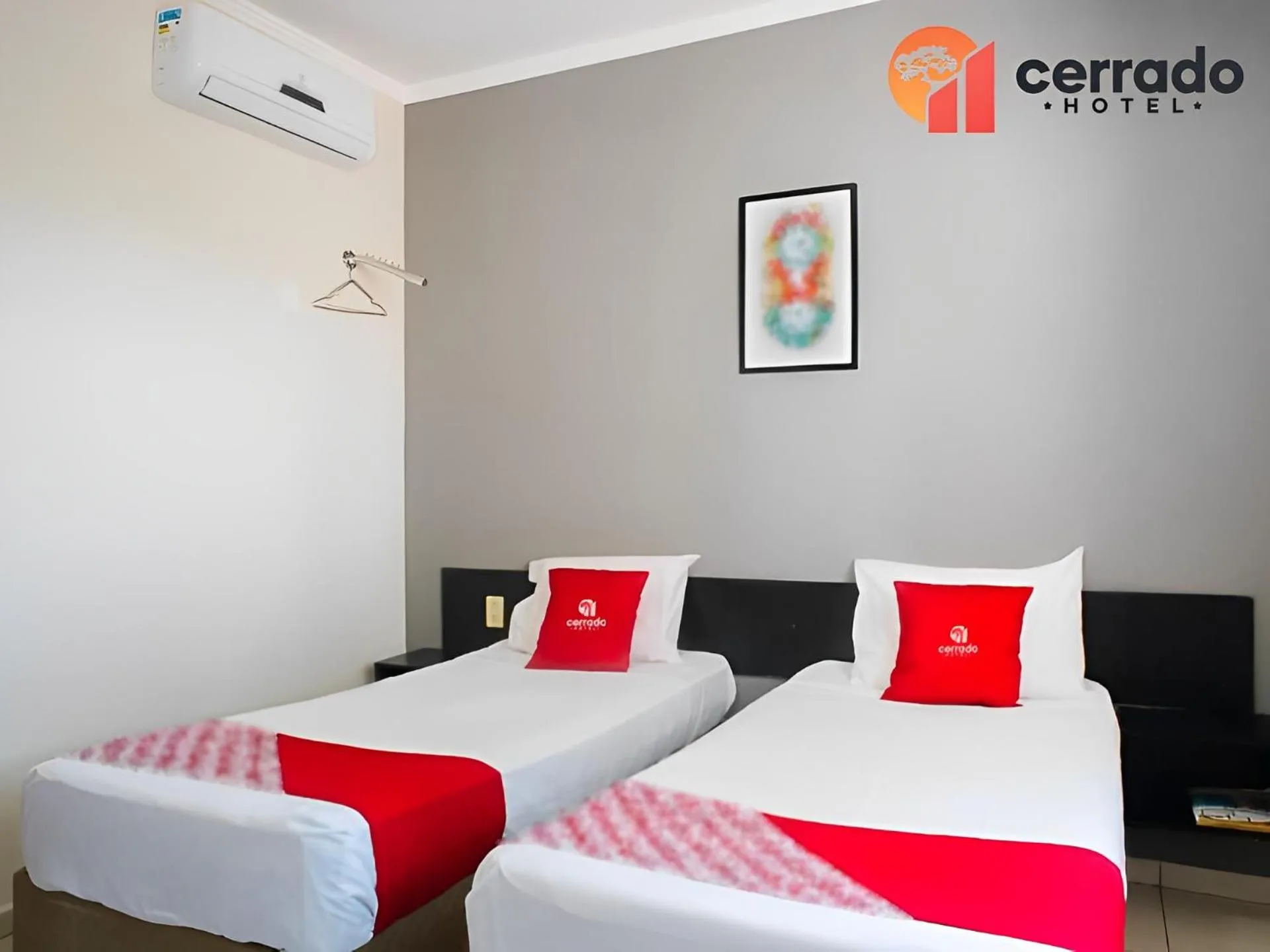 Bed in Cerrado Hotel LTDA