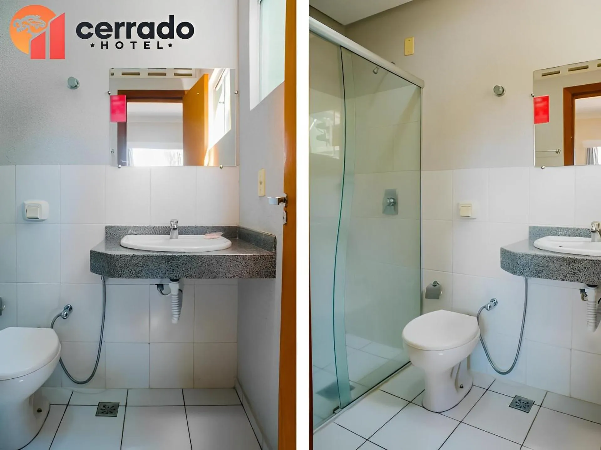 Bathroom in Cerrado Hotel LTDA