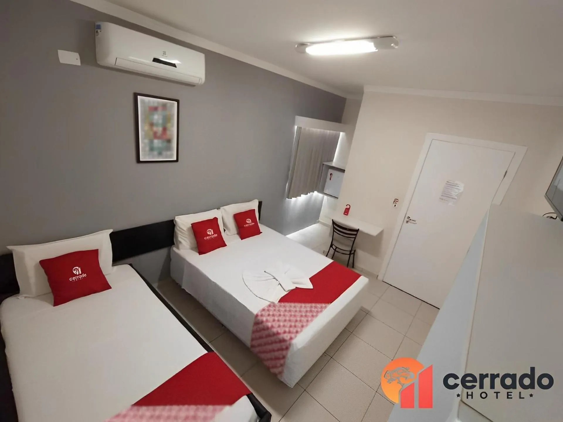 Bed in Cerrado Hotel LTDA