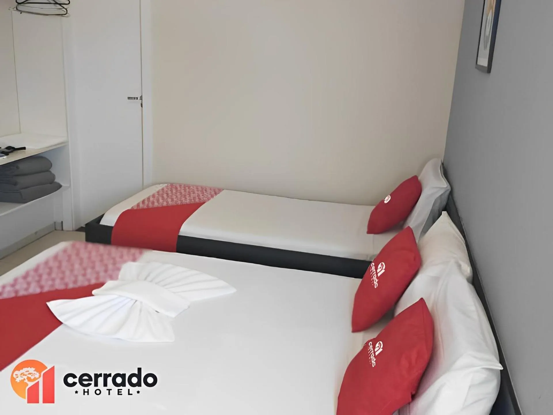 Bed in Cerrado Hotel LTDA